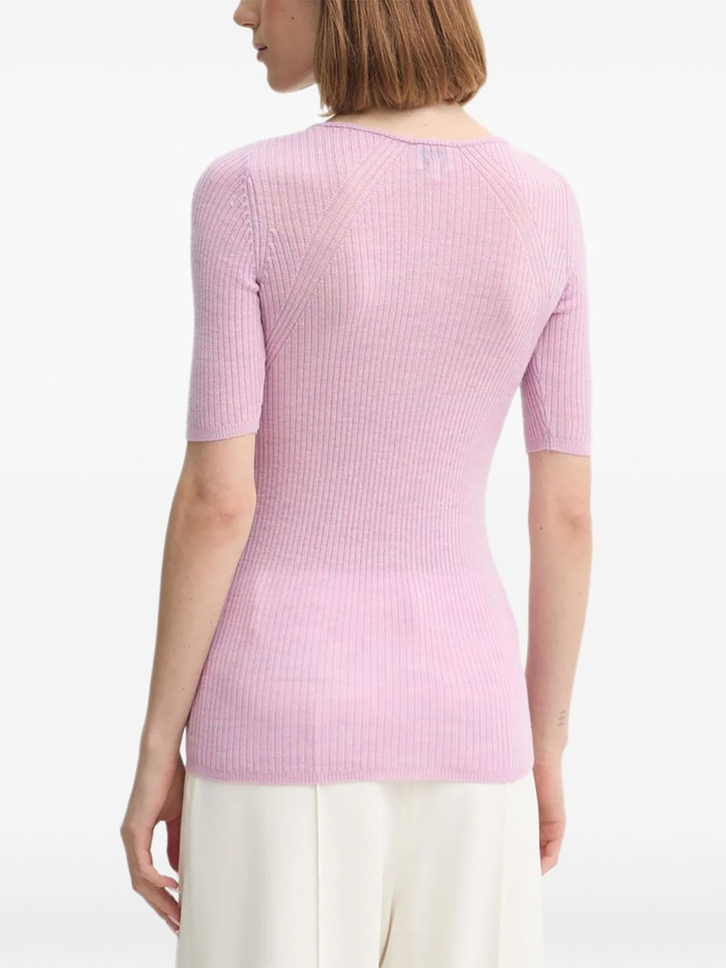 HERSKIND short sleeve knitted top outlook