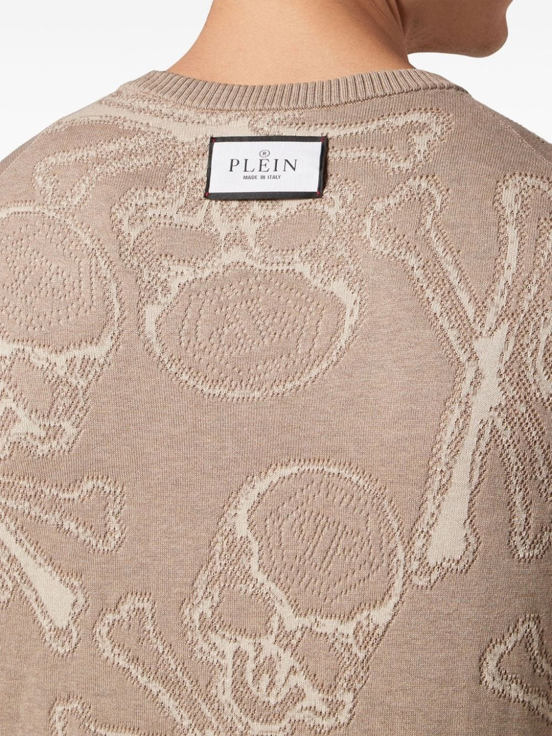 Skull & Bones-jacquard jumper 3