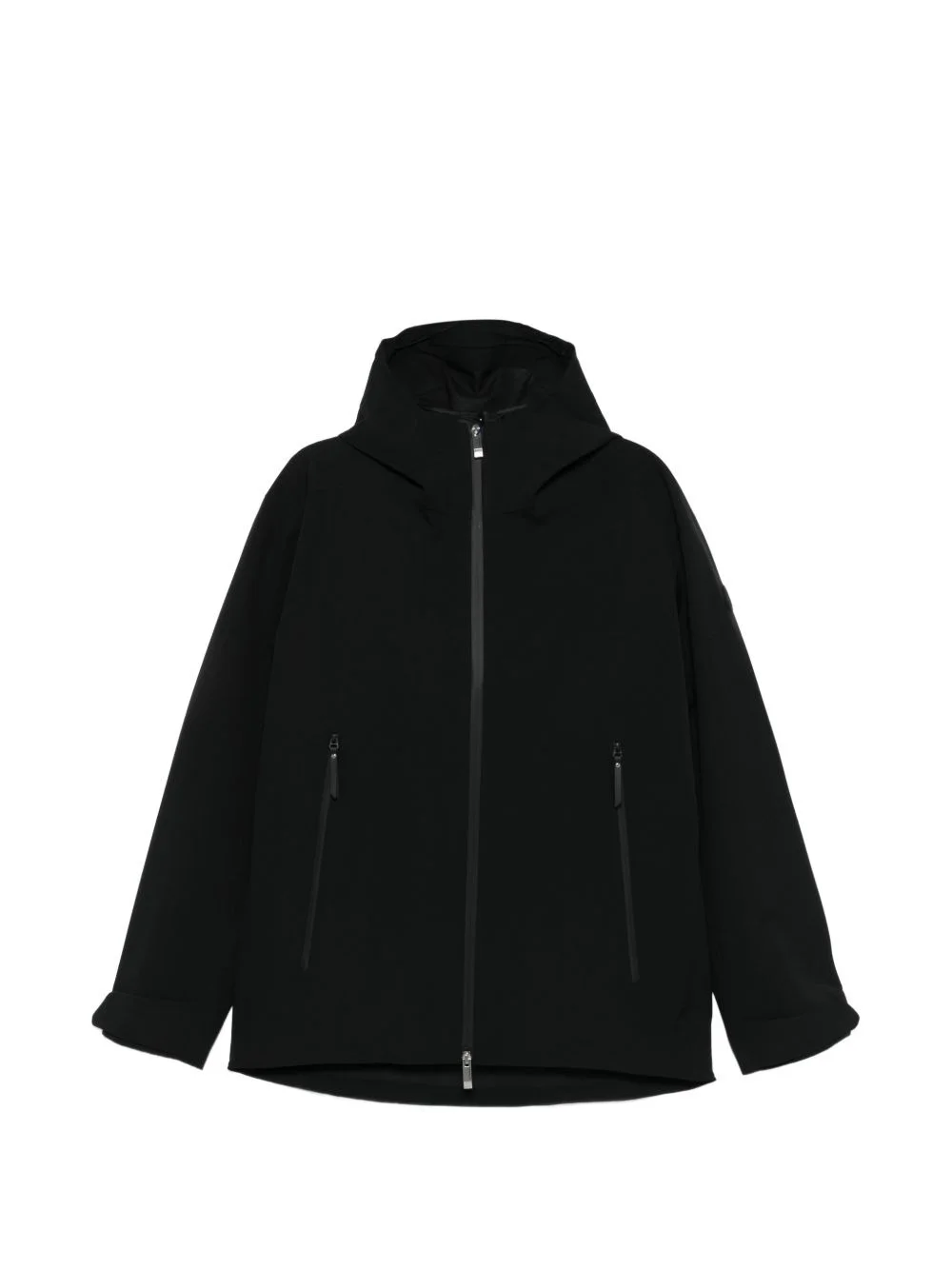 hooded zip jacket - 1