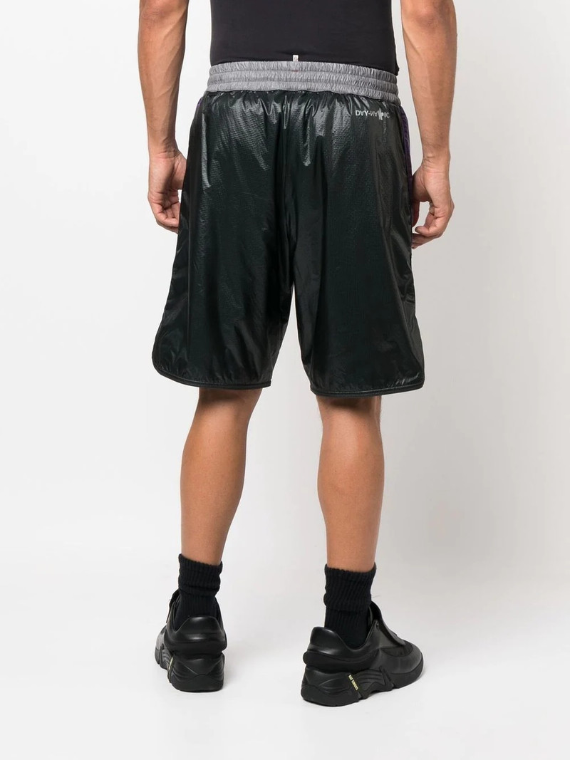 elasticated knee-length shorts 4