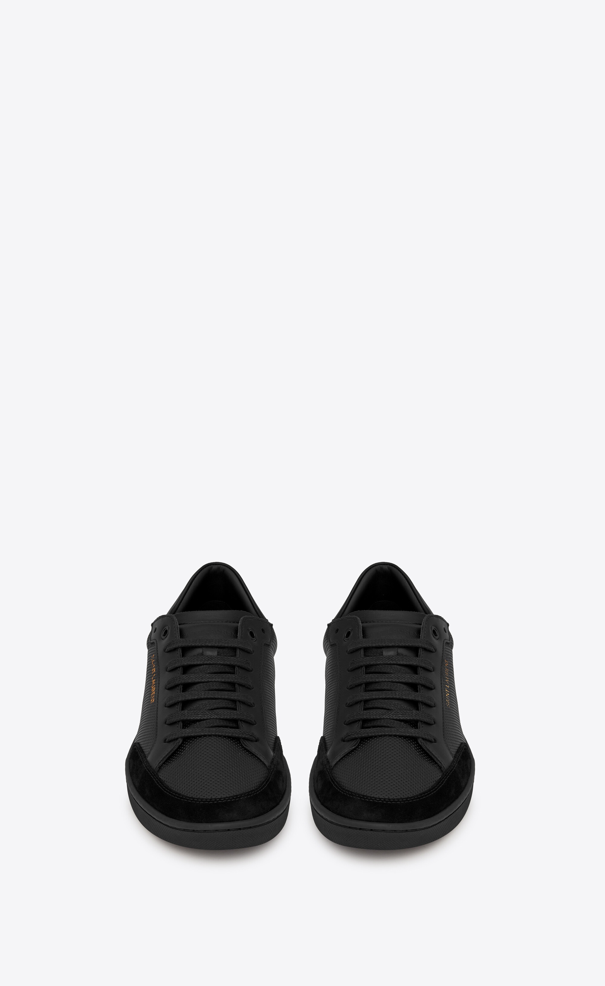 court classic sl/10 sneakers in perforated leather and suede - 2