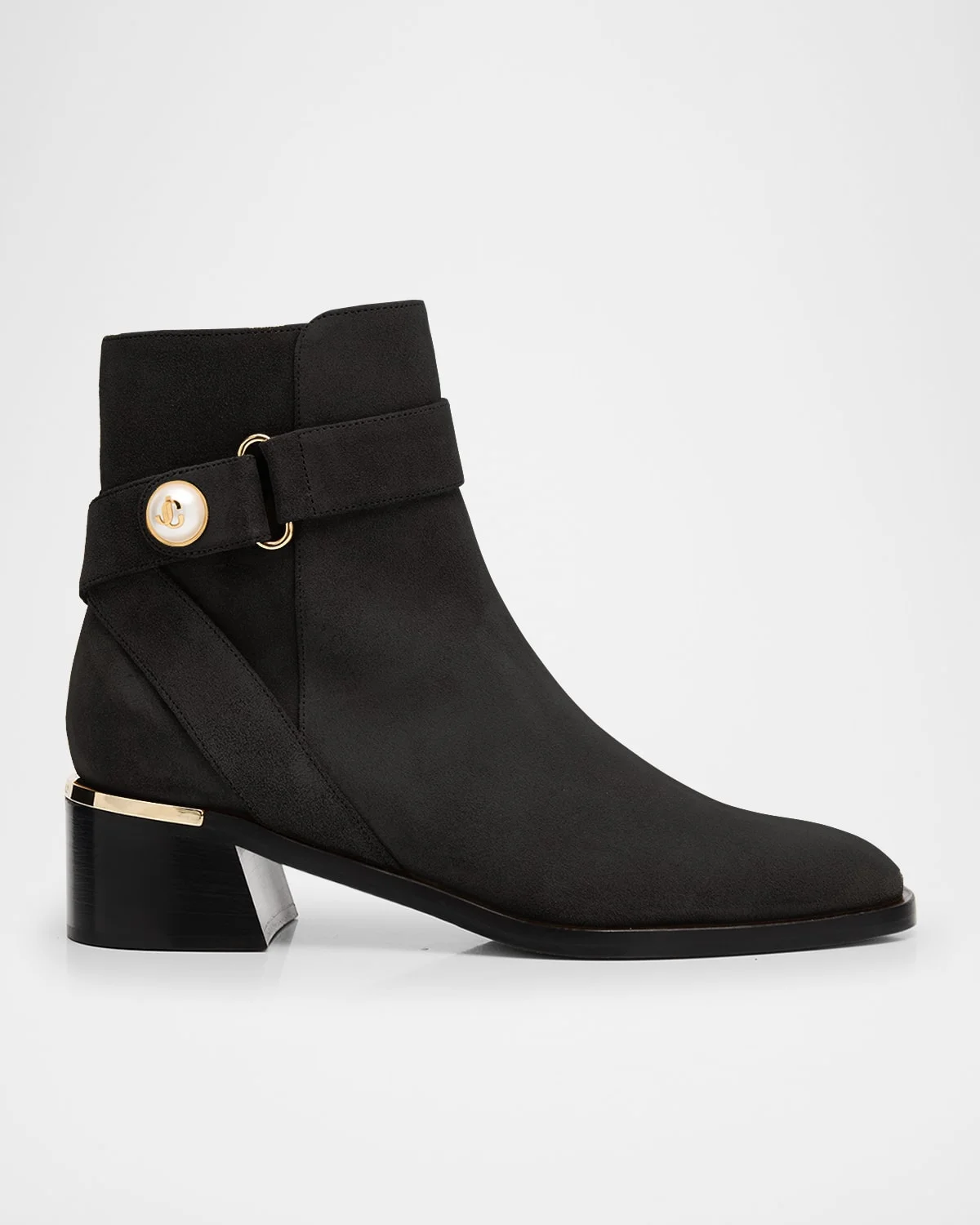 Noor 45 Suede Ankle Boots - 1