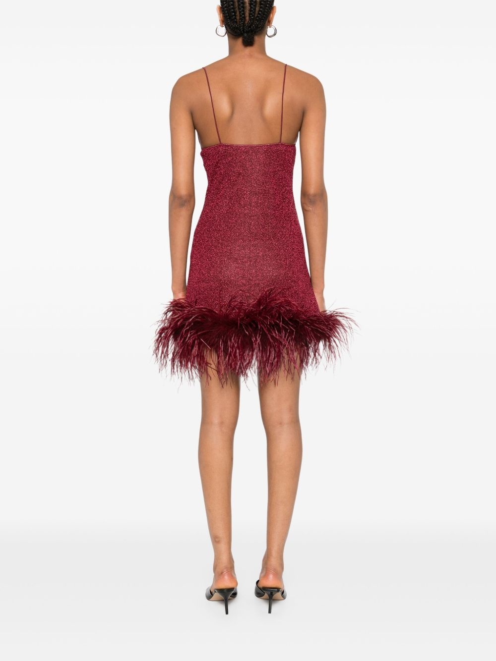 Lumière Plumage mini dress - 4