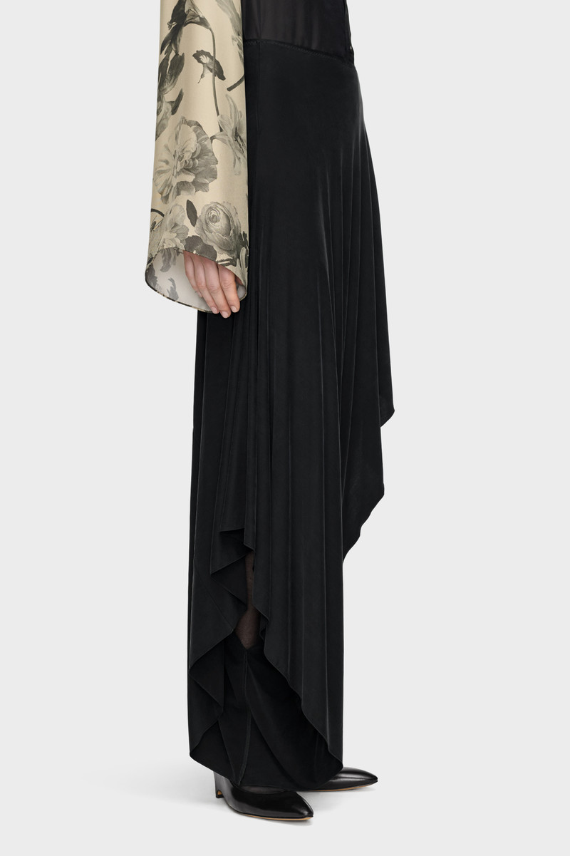 Draped Long Skirt 3