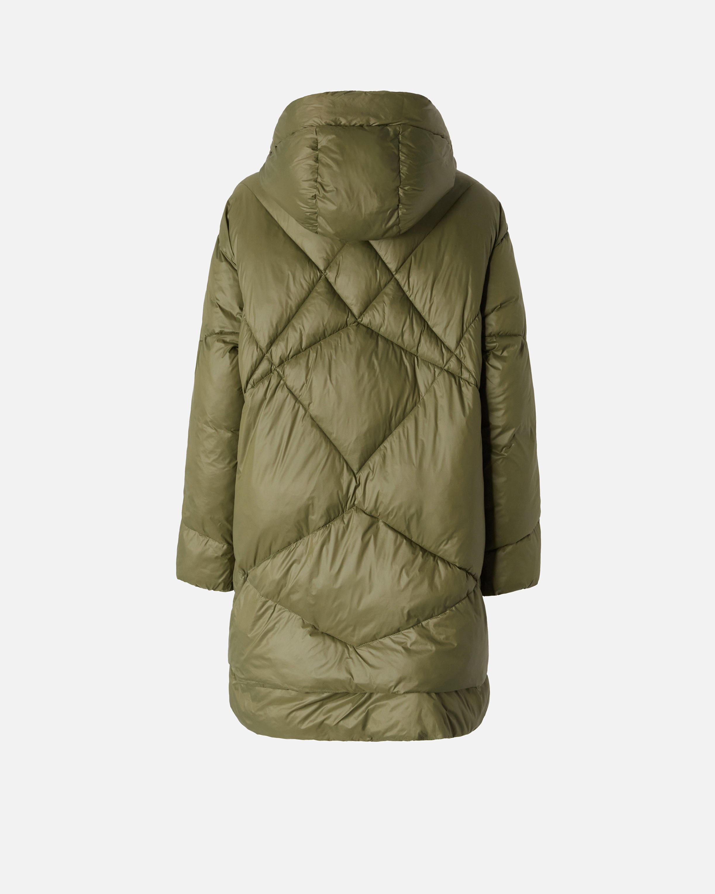 TECHNICAL CANVAS PADDED PUFFER JACKET WITH HOOD - 6