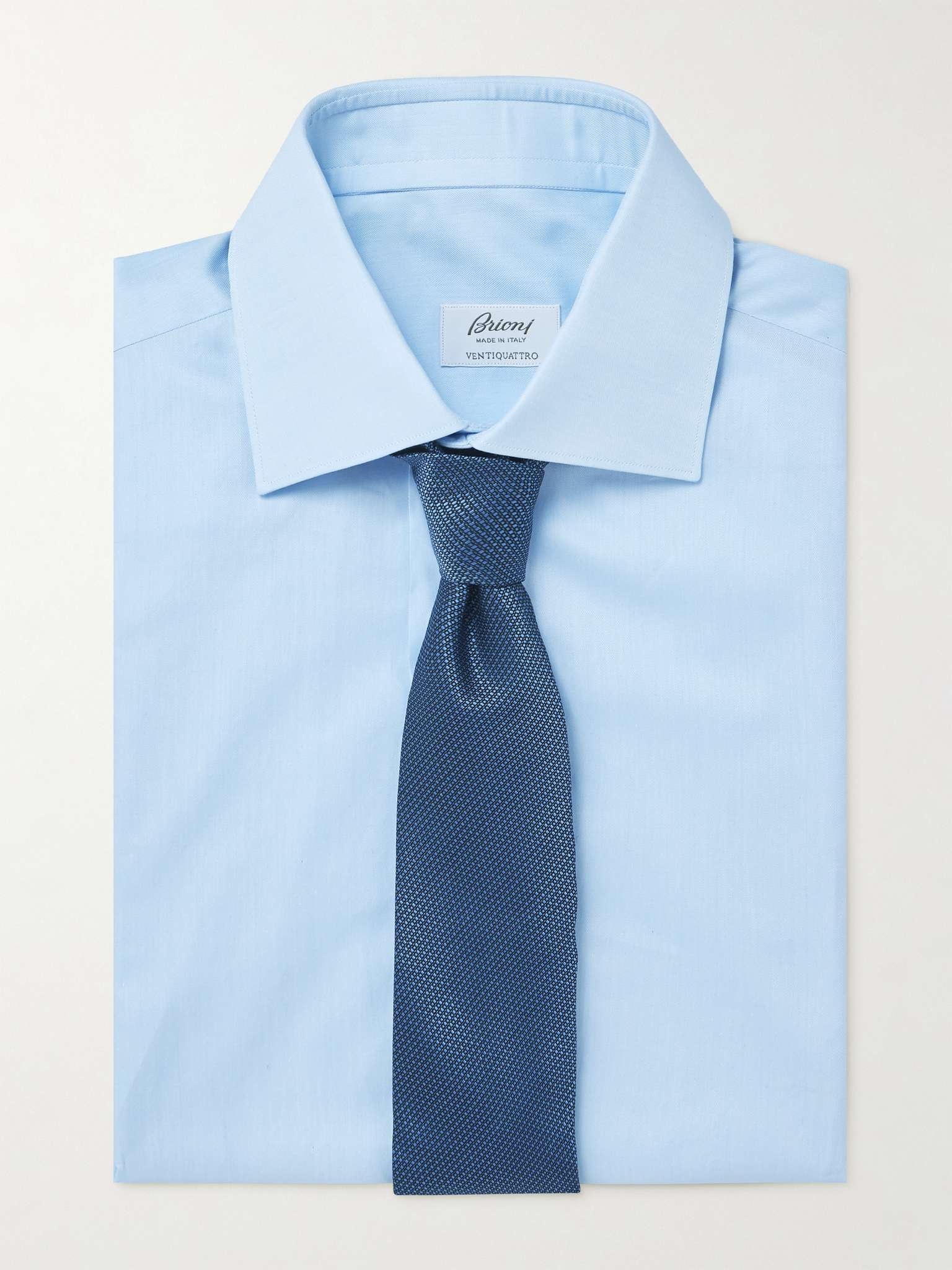 Cutaway-Collar Cotton-Poplin Shirt - 3