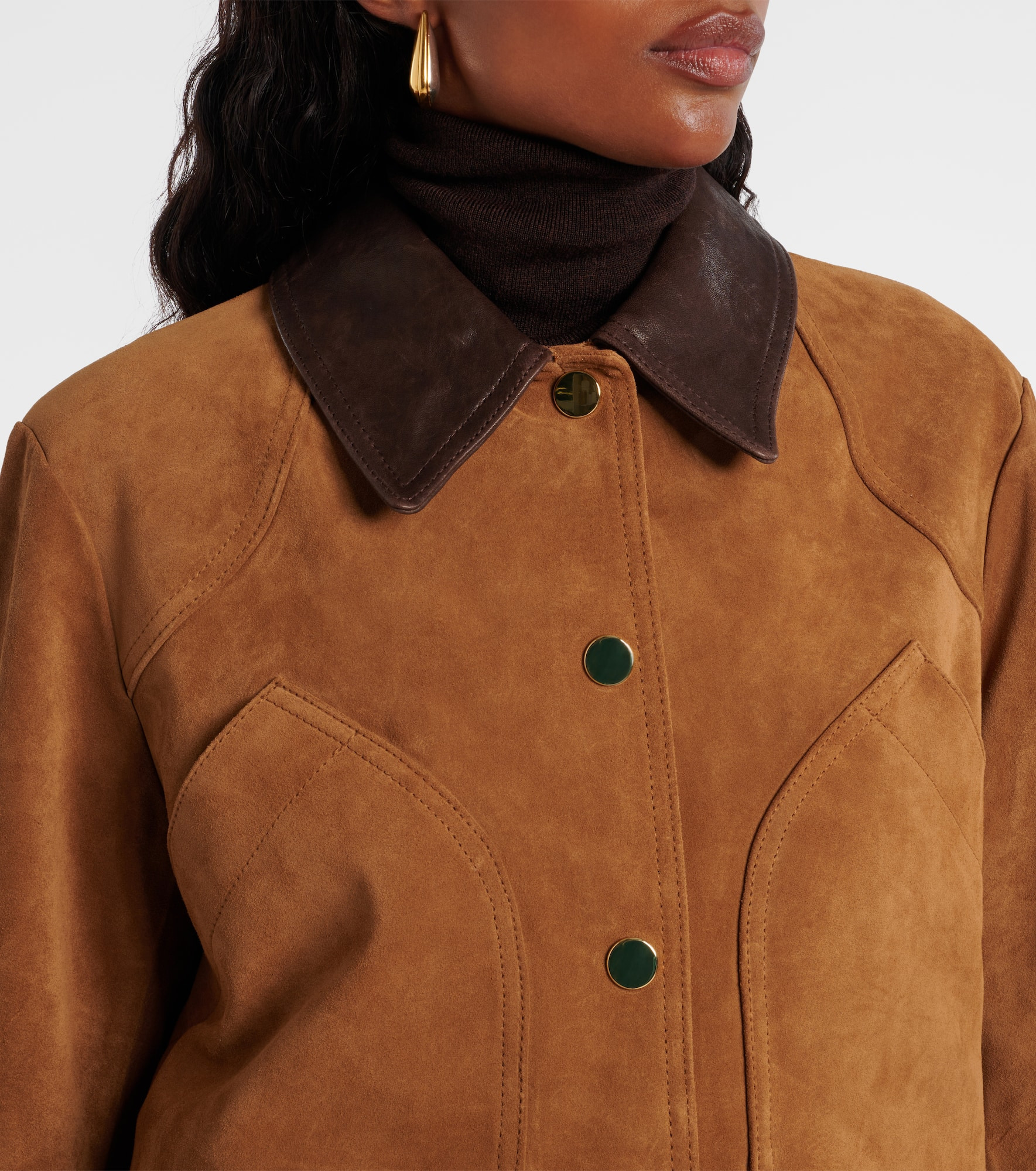 Walters suede field jacket - 4