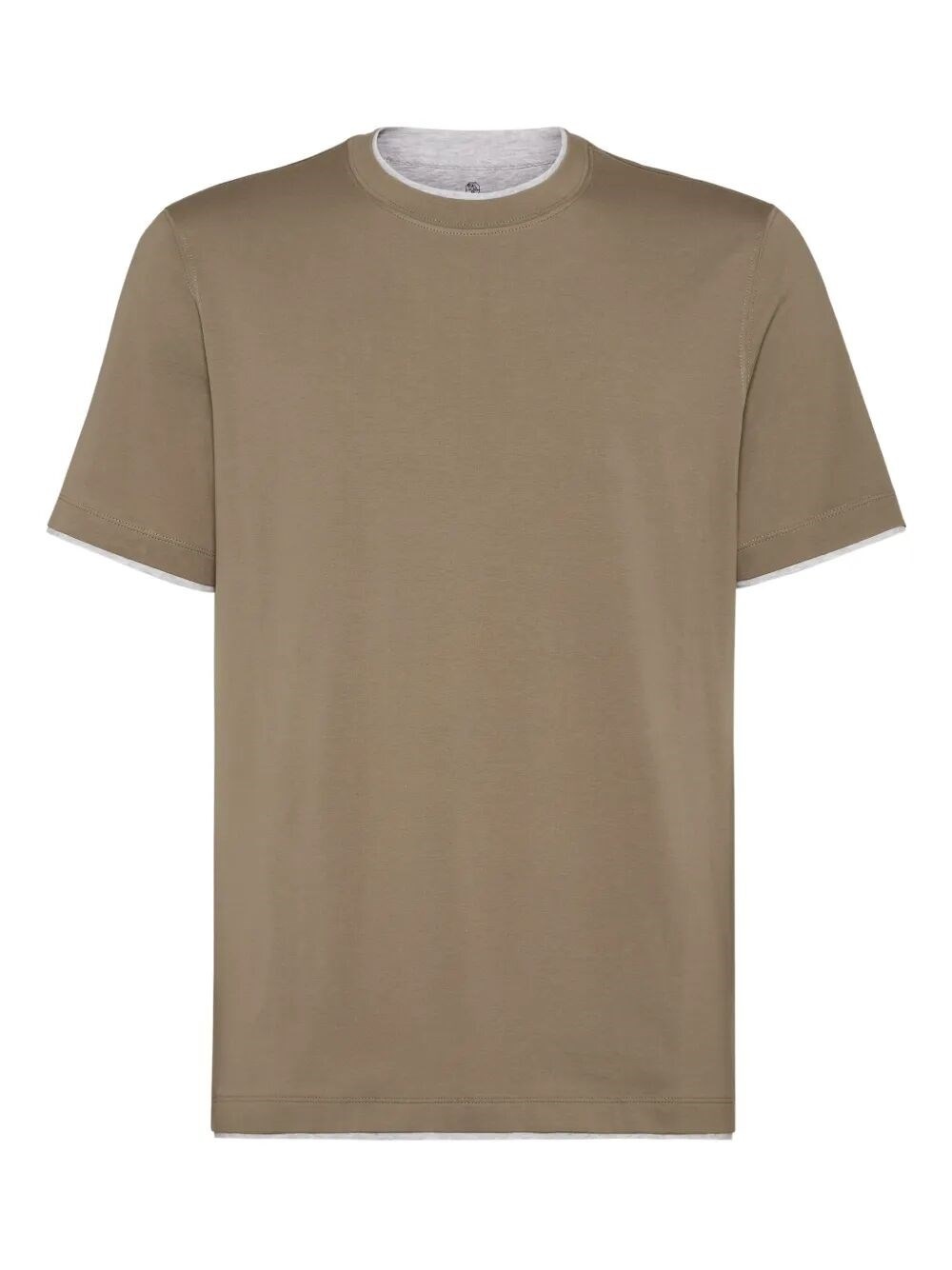 T-Shirt With Faux-Layering - 1
