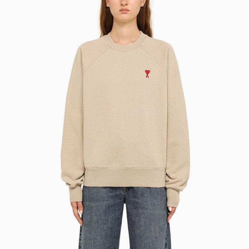 Ami De Coeur champagne crewneck sweatshirt - 1