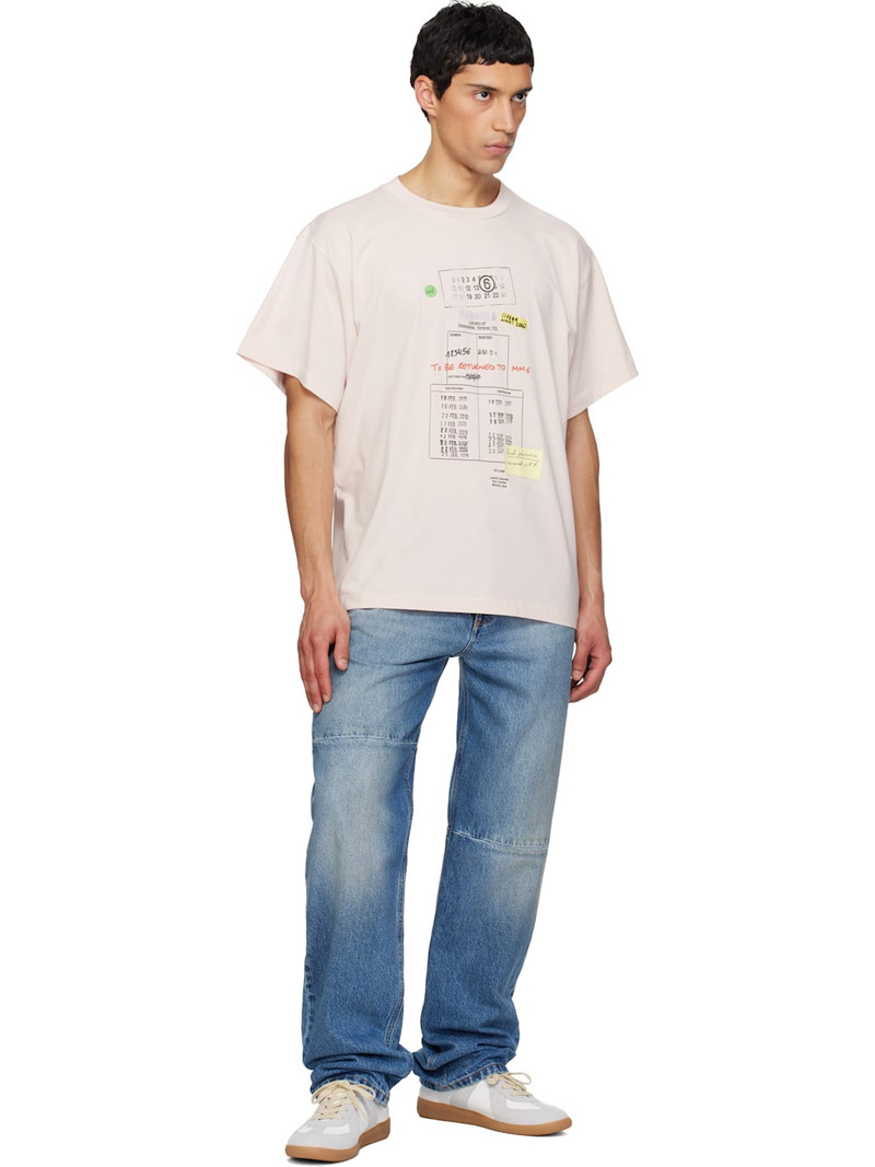 MM6 Maison Margiela Blue Straight-Leg Jeans outlook