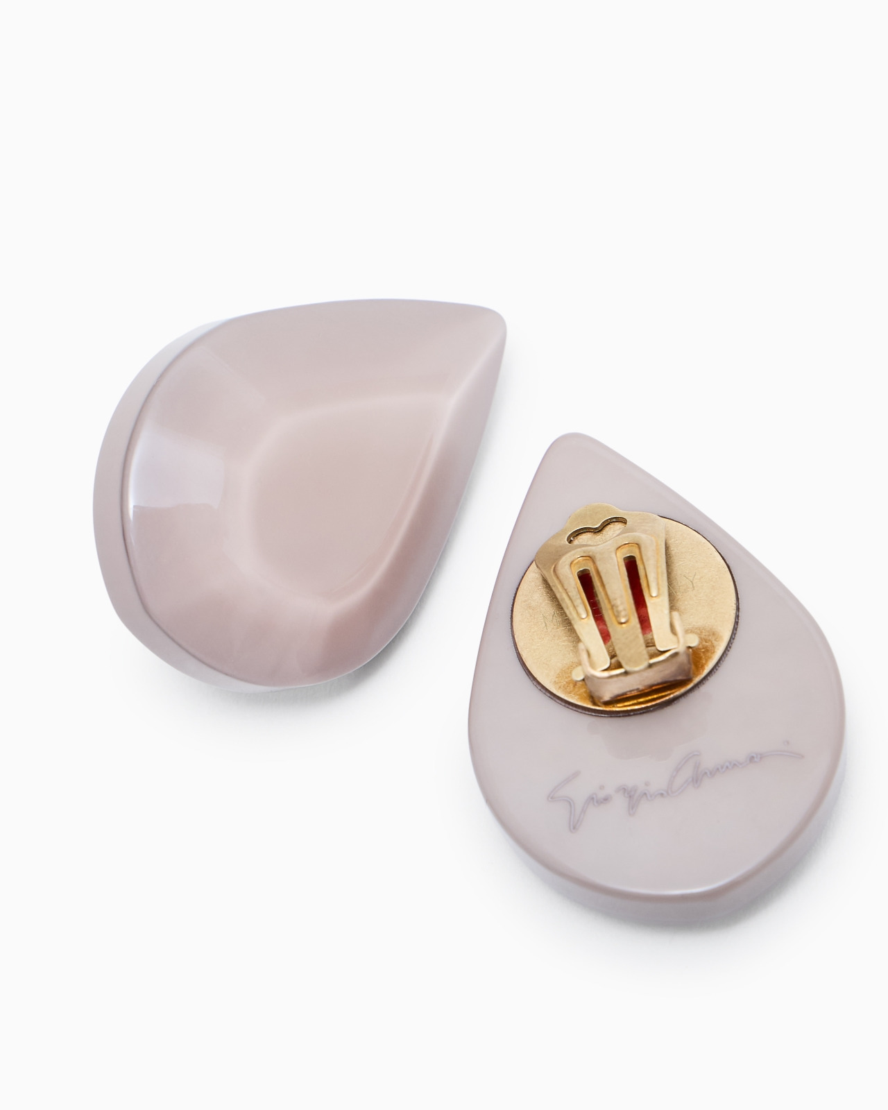 RESIN CLIP-ON EARRINGS - 2