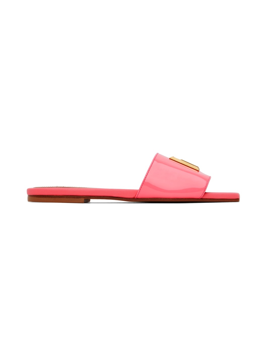 Pink Dafne Mules - 1