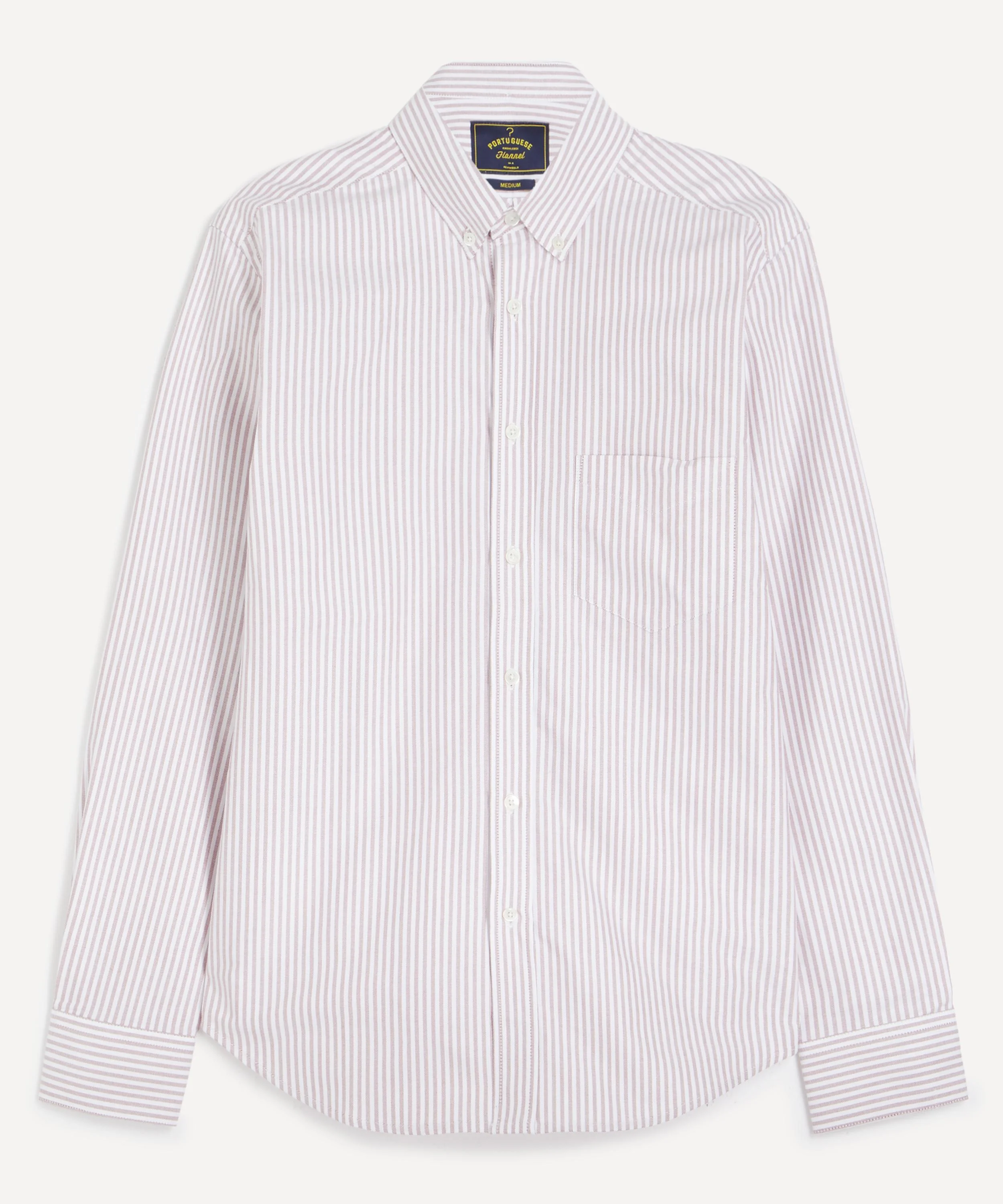 Belavista Stripe Shirt in Bordeaux - 1