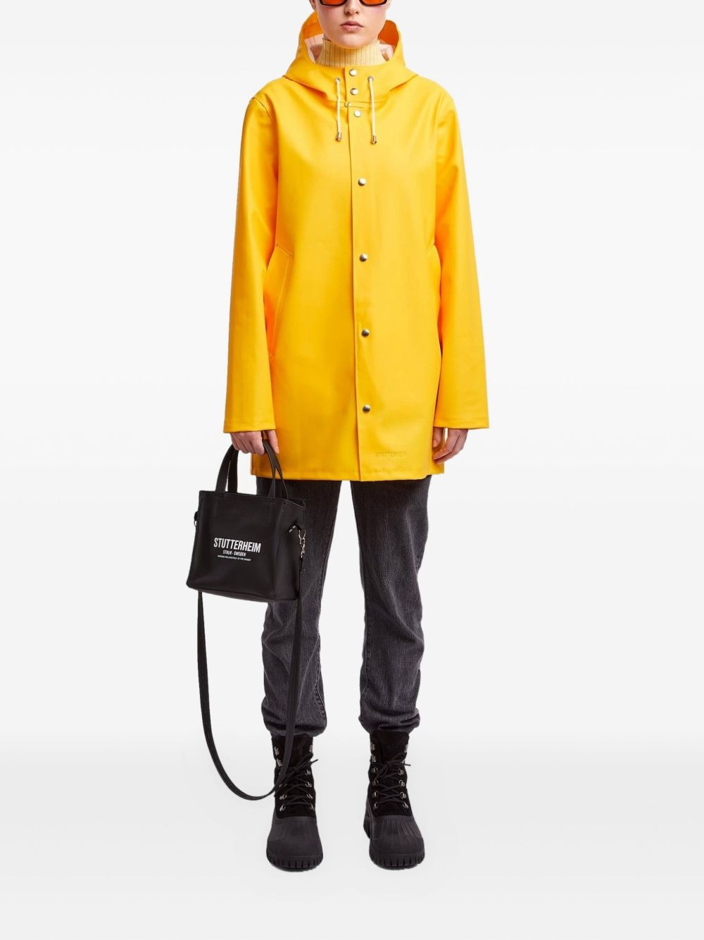 hooded raincoat - 3