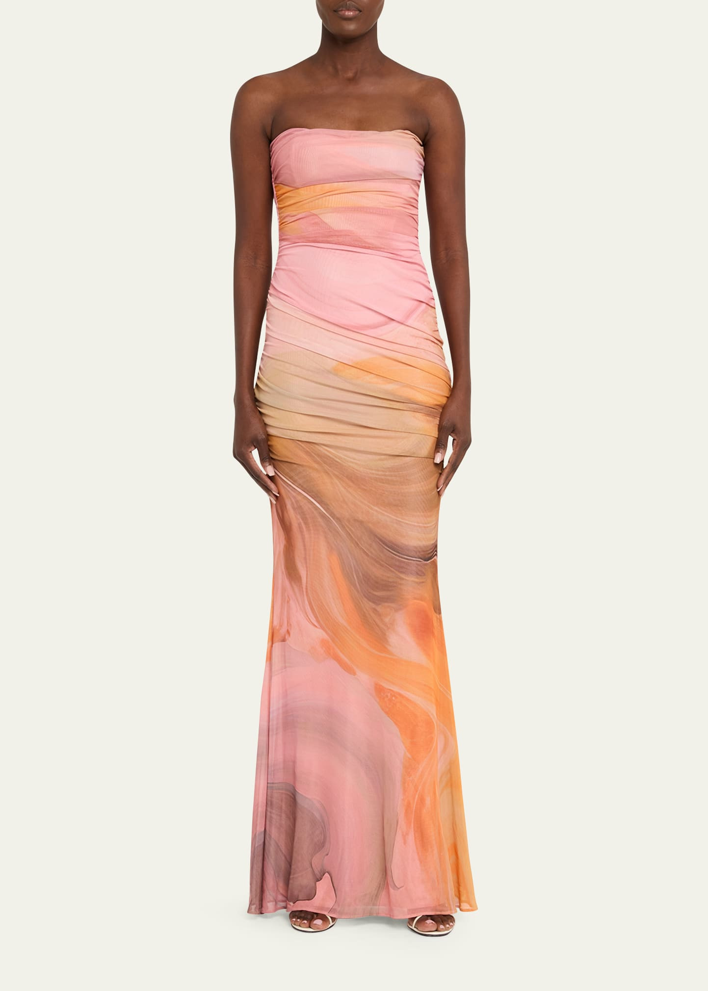 Isadore Strapless Ruched Dress - 2