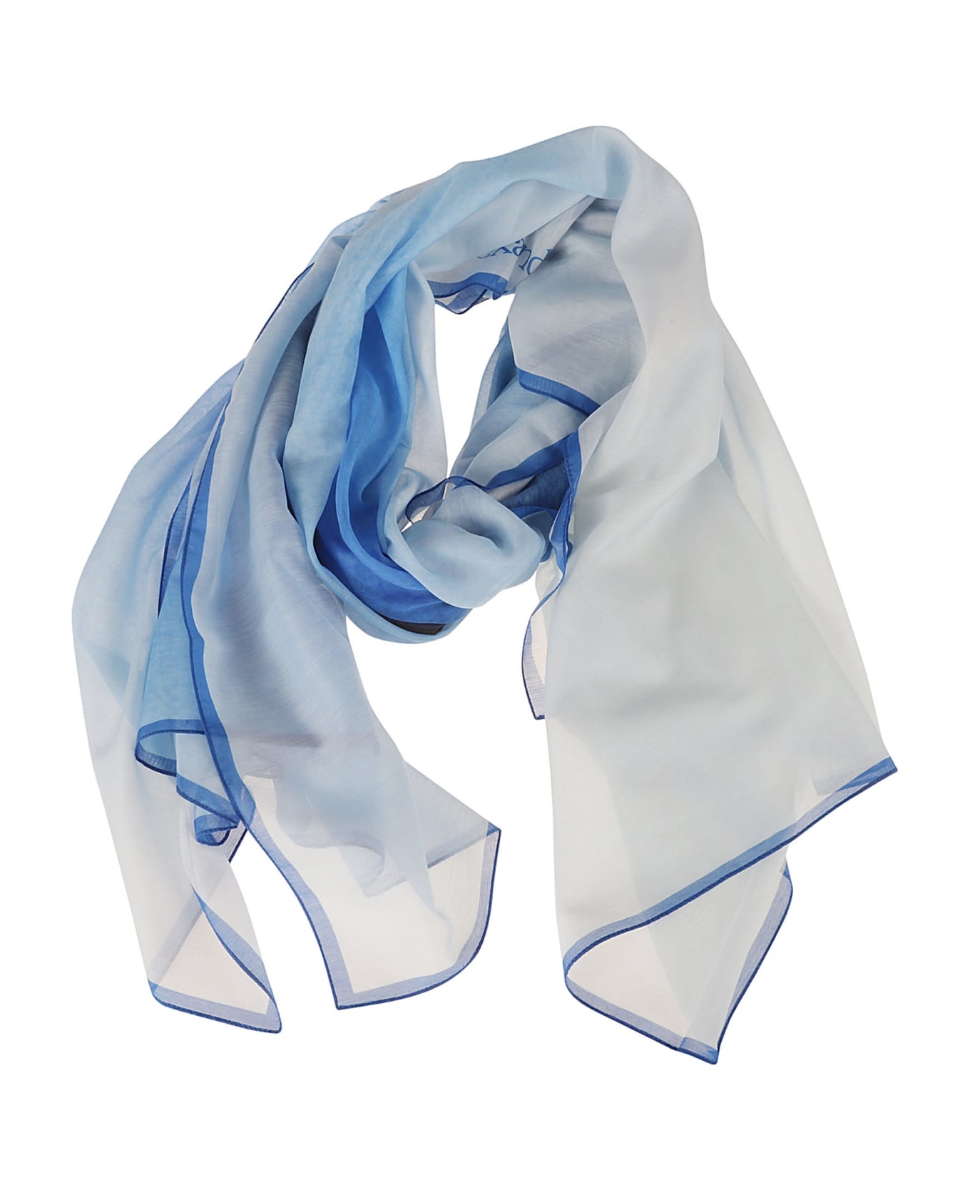 Logo Print Scarf - 1