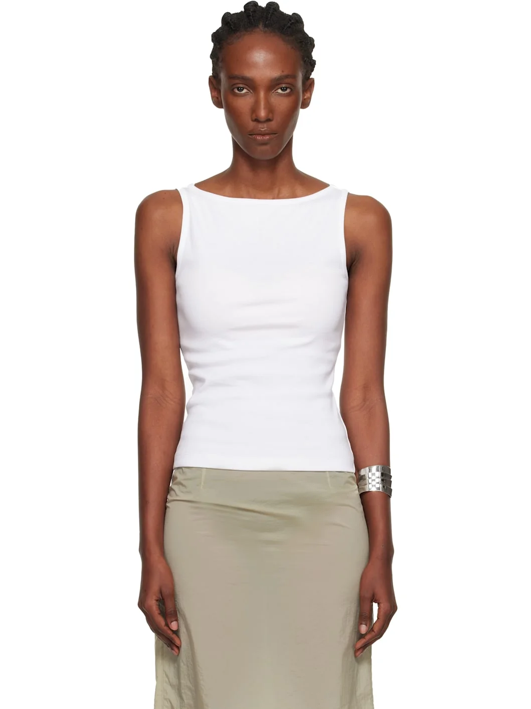 White Timmi Tank Top - 1