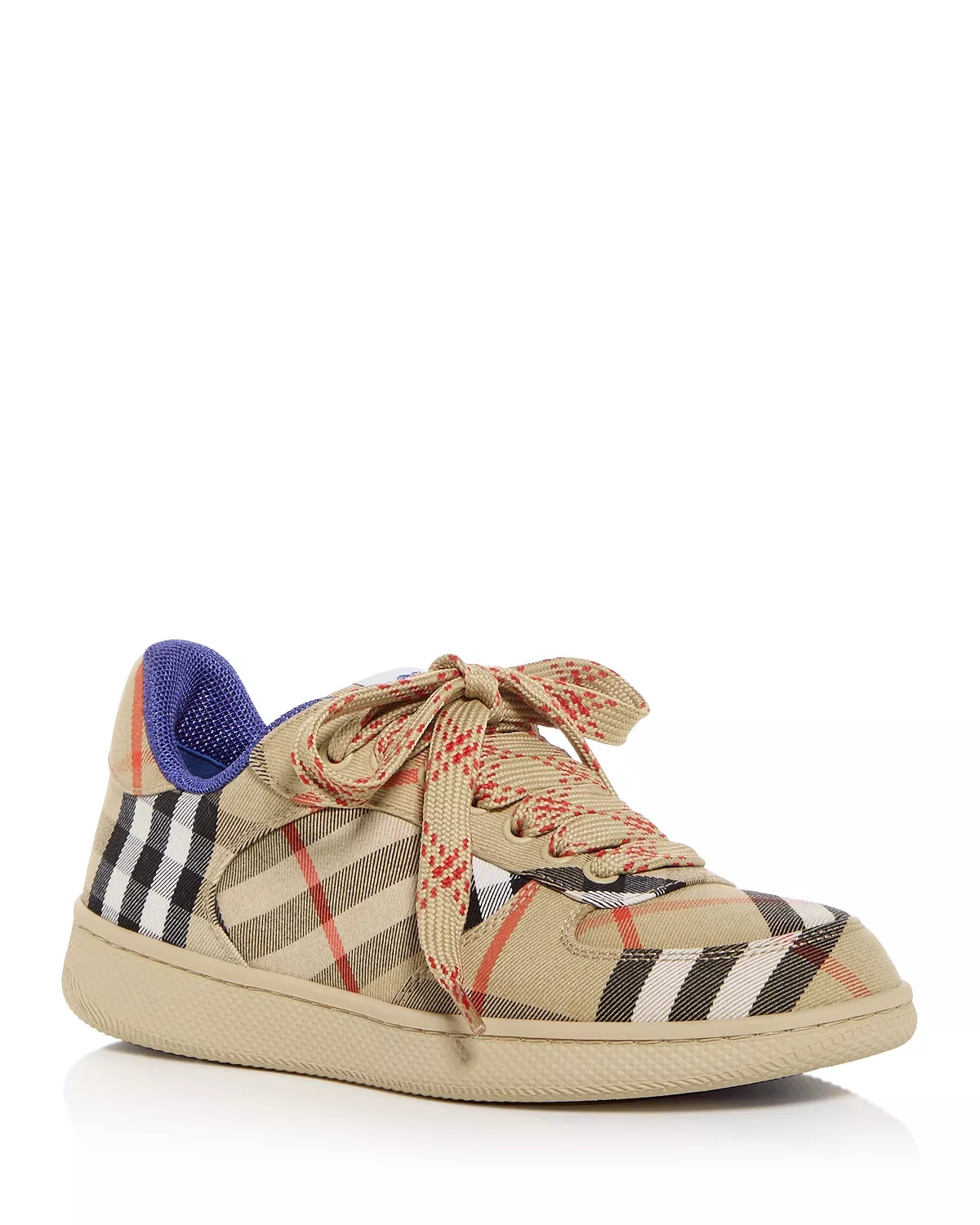 Women's Terrace Check Low Top Sneakers - 1