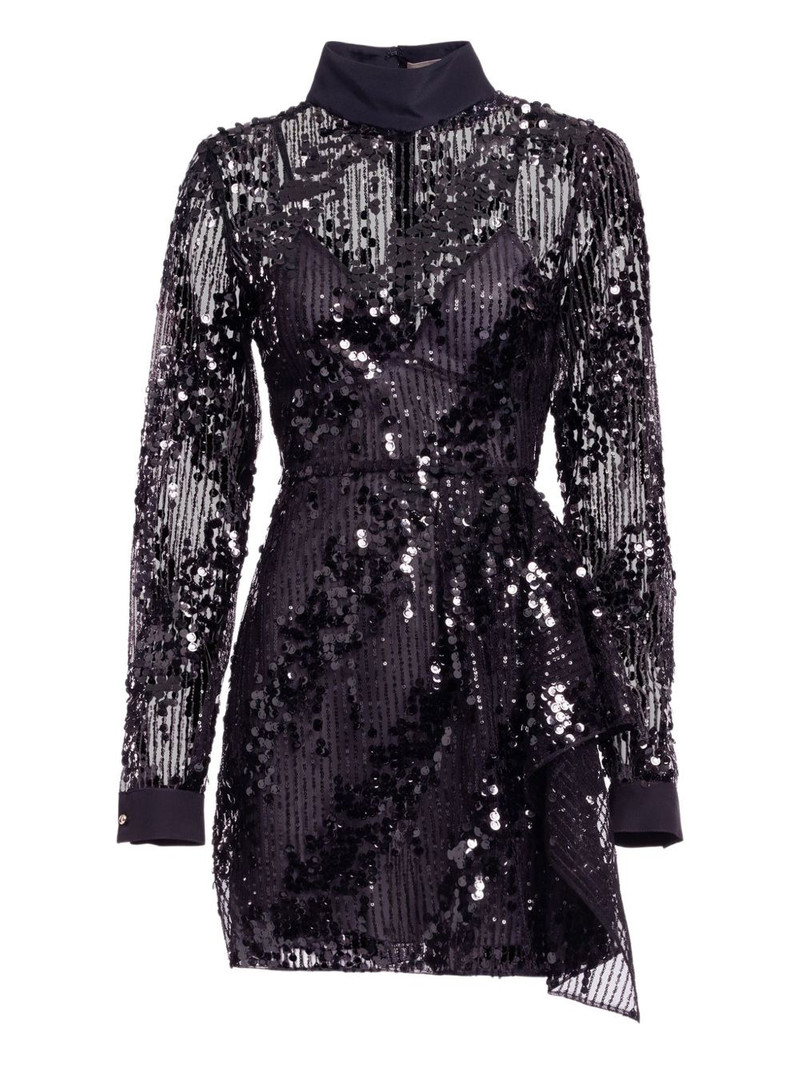 long-sleeve mini dress 1