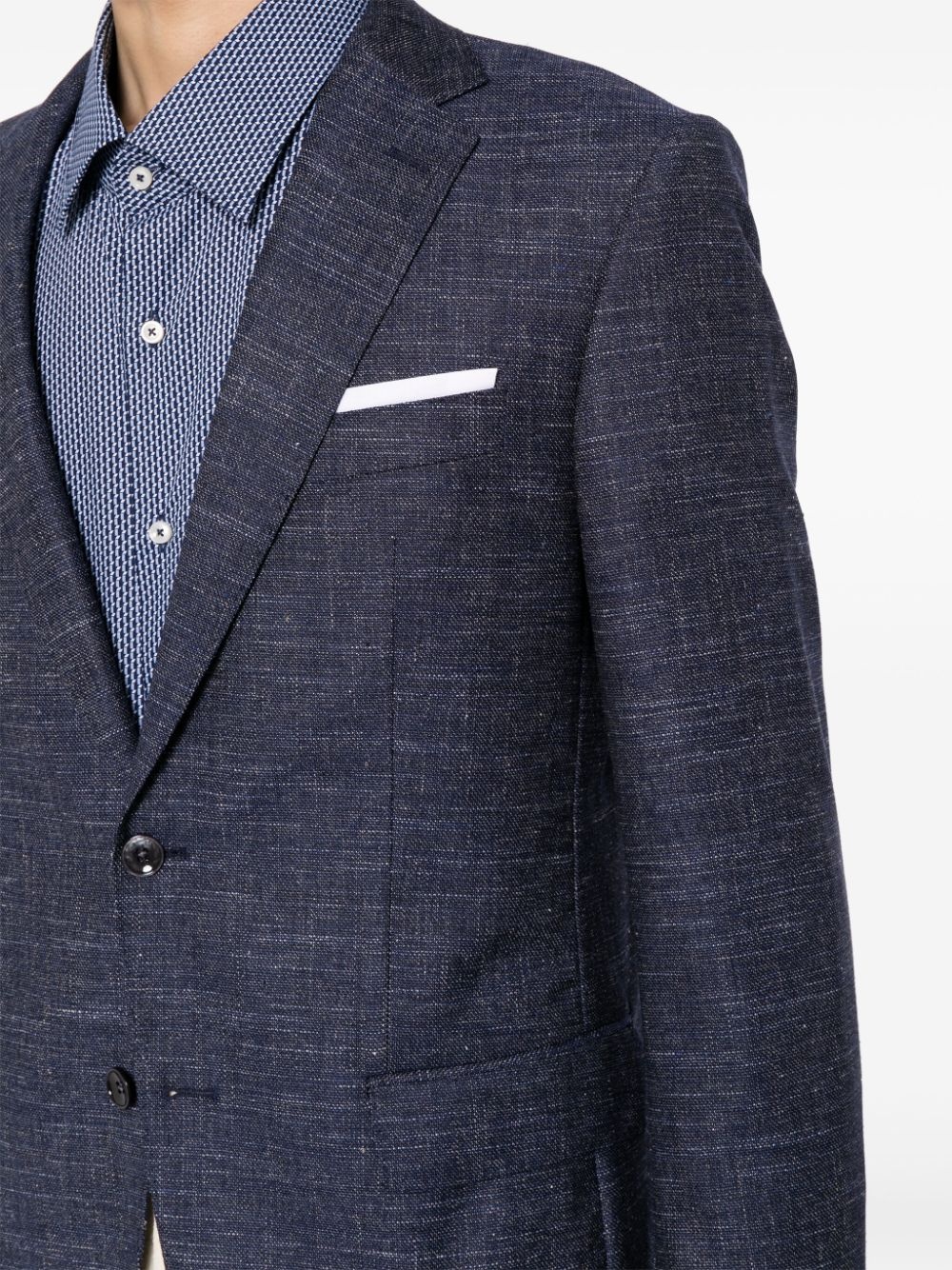 single-breasted blazer - 5