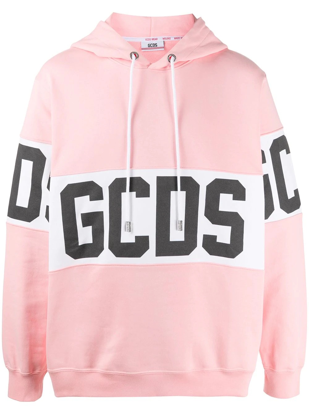 oversized logo hoodie - 1