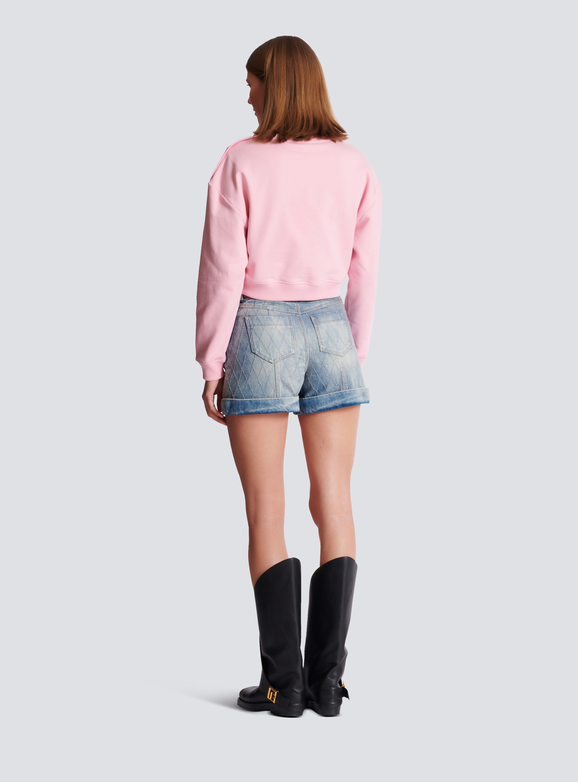 Printed Balmain Paris sweatshirt - 4