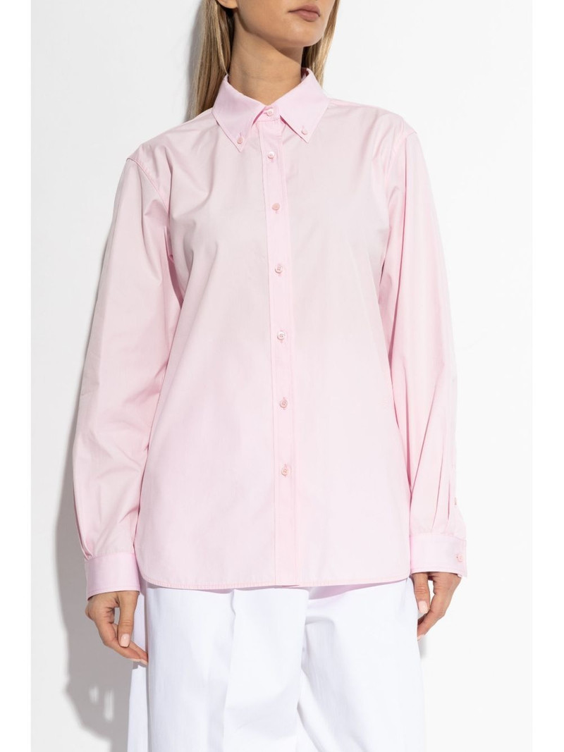 embroidered-logo shirt 3