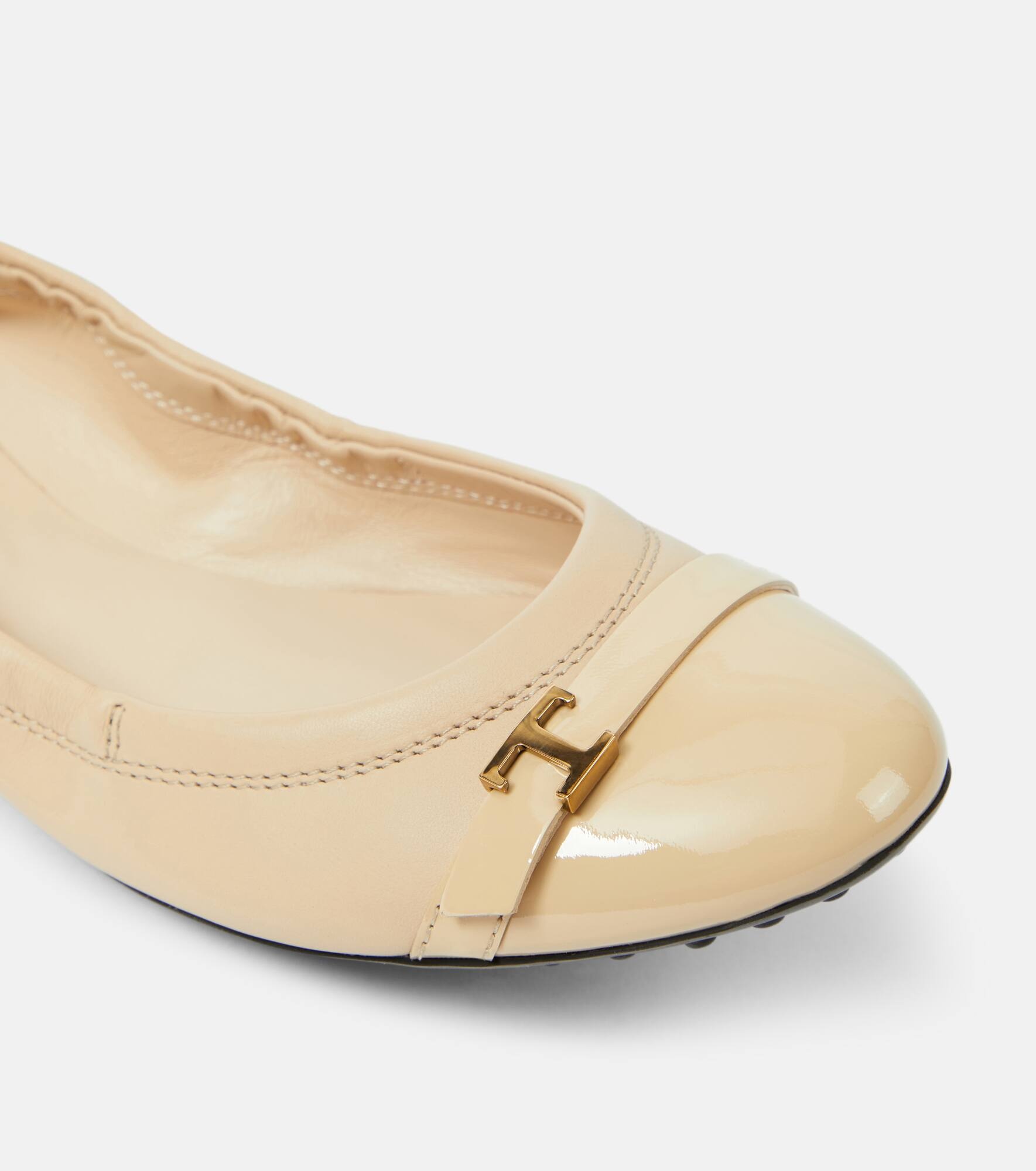 Leather ballet flats - 6