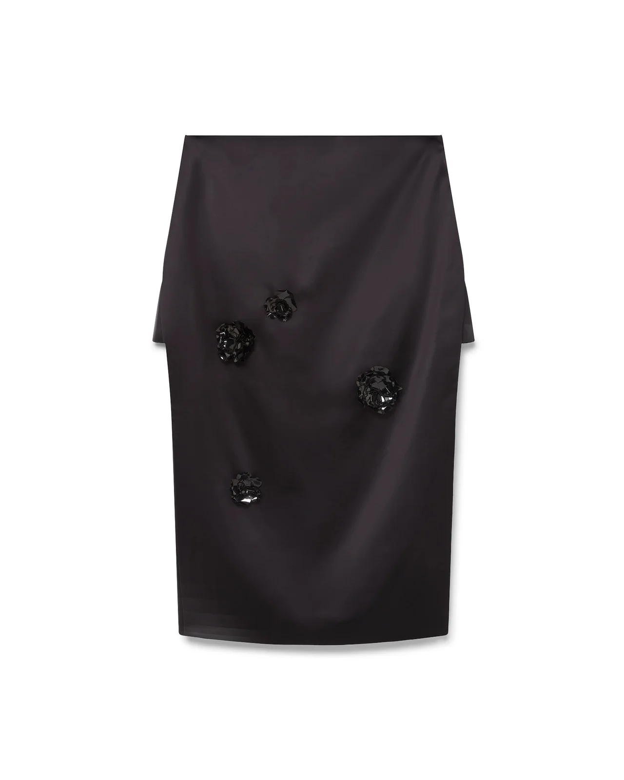 Duchesse Satin Midi Skirt | Casablanca Paris - 1
