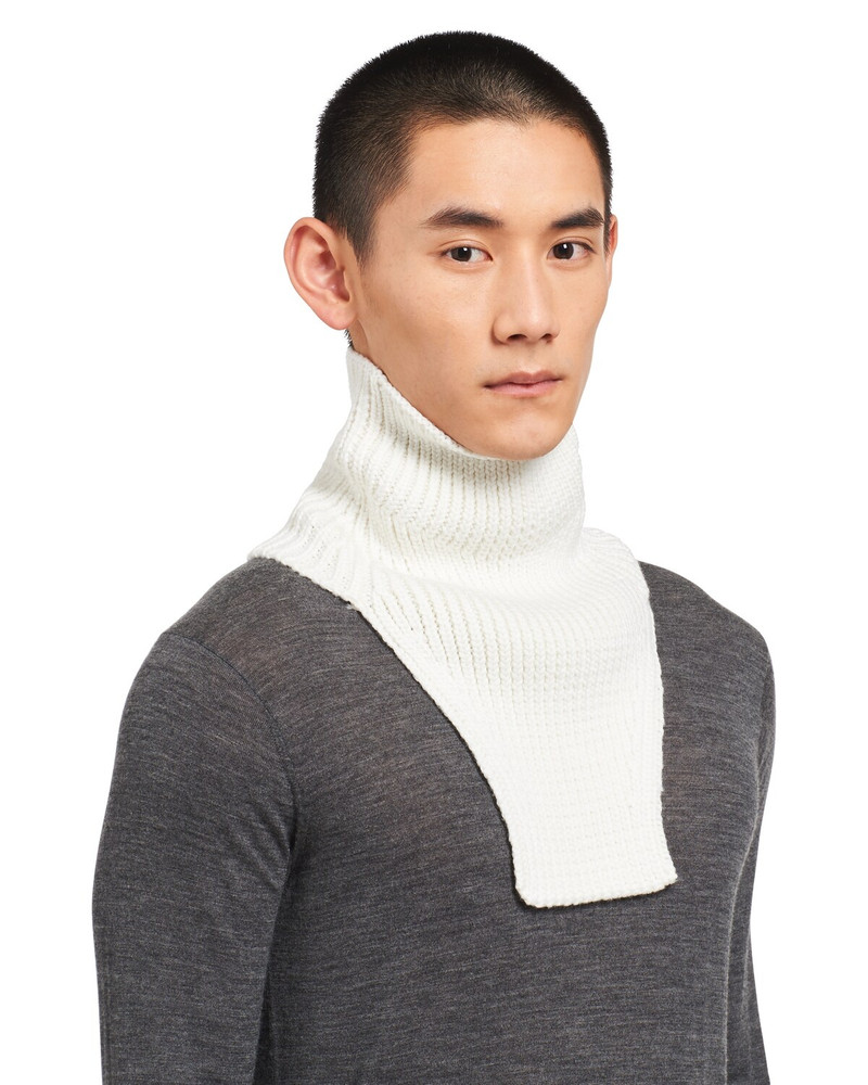 Prada Re-Nylon Gabardine and wool tube scarf outlook