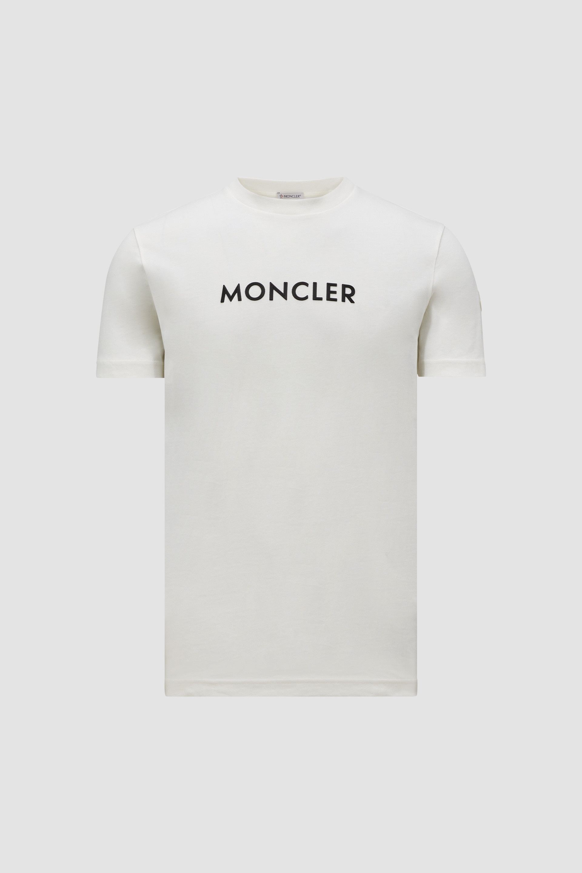 ★ MONCLER ★ Tシャツ Moncler Rubberized Logo T-Shirt | REVERSIBLE