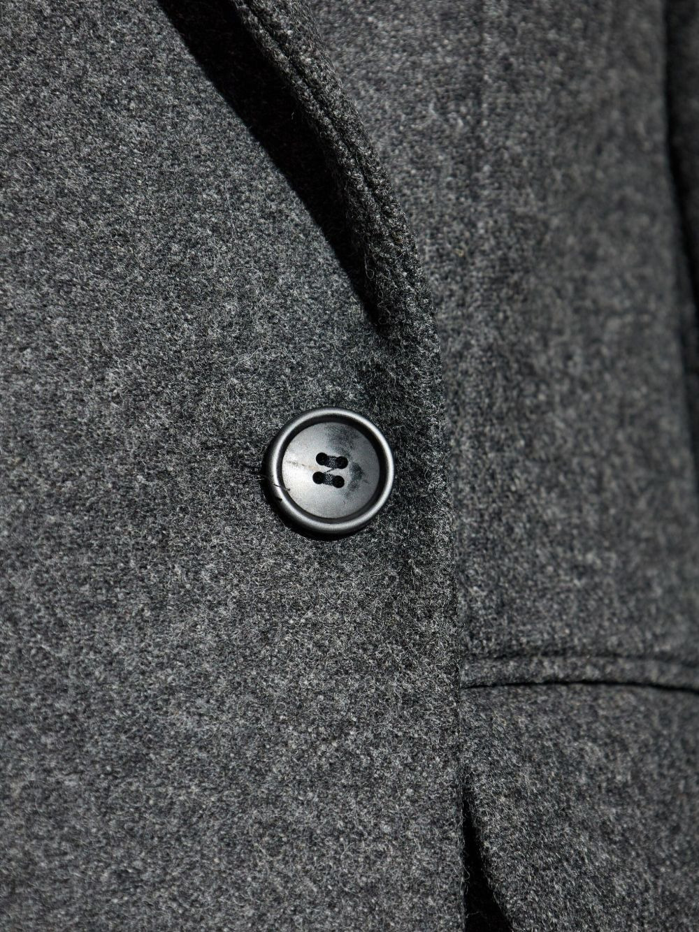 double-breasted wool coat - 5