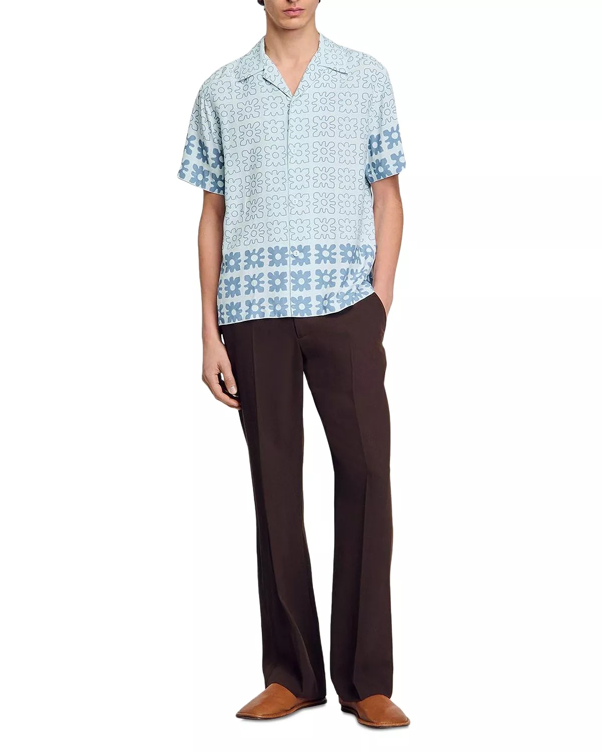 Vintage Flower Regular Fit Camp Shirt - 2