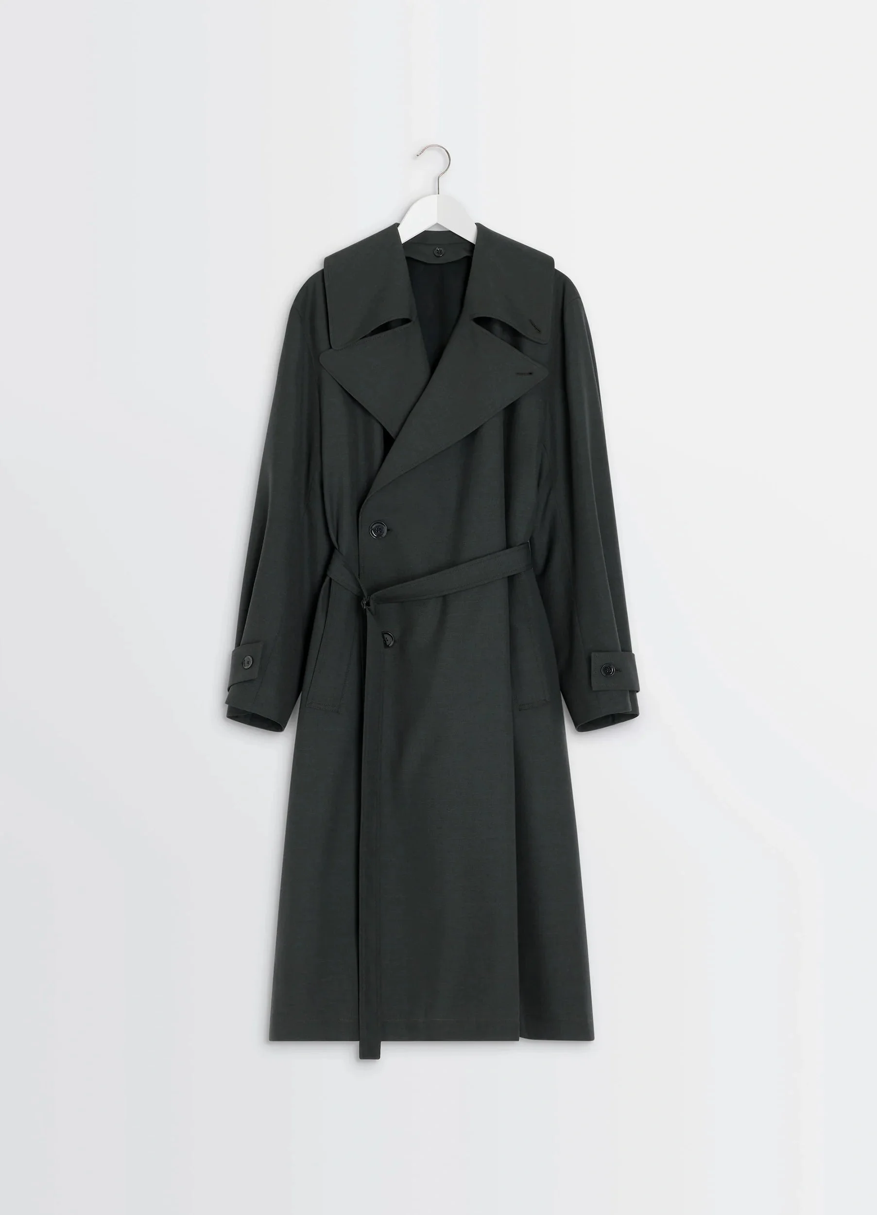 TRENCH COAT WITH DETACHABLE LINING - 1