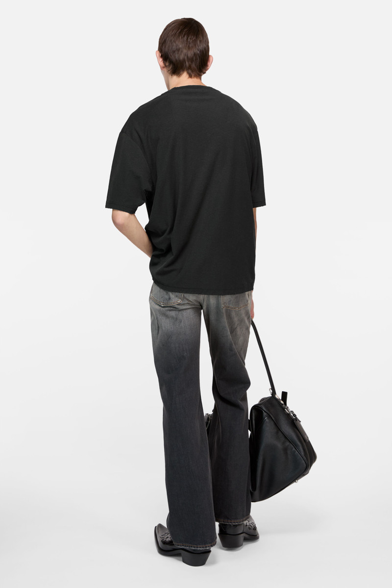 Logo t-shirt - Relaxed unisex fit - Black 3