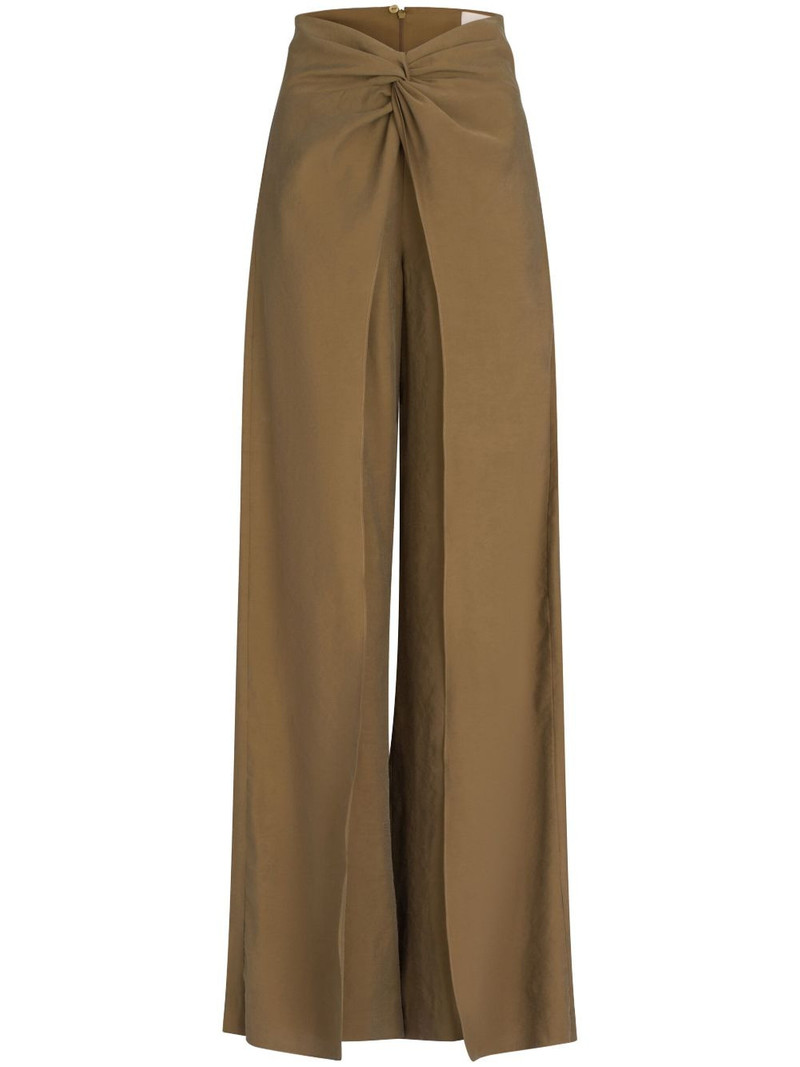 Canturipe high-waist palazzo trousers 1
