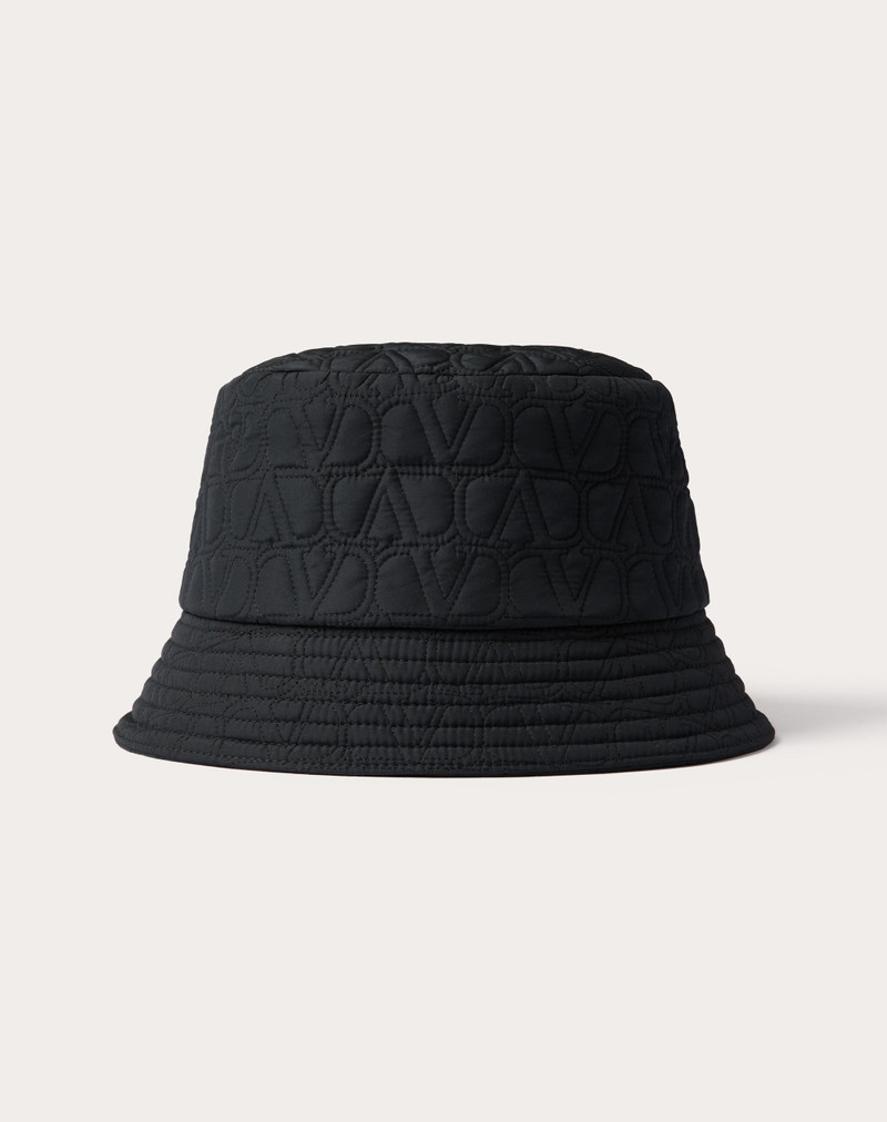 TOILE ICONOGRAPHE QUILTED BUCKET HAT 1