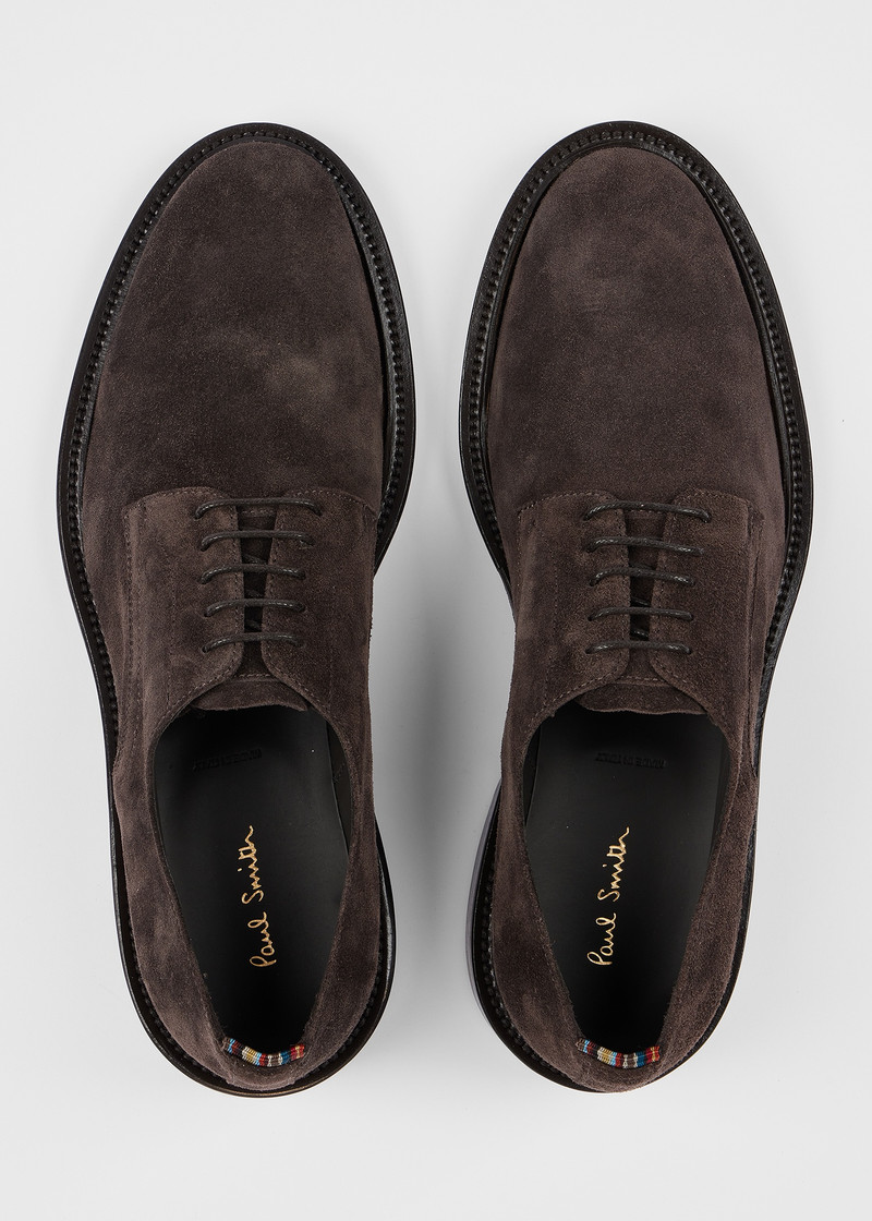Brown Suede 'Silva' Shoes 3