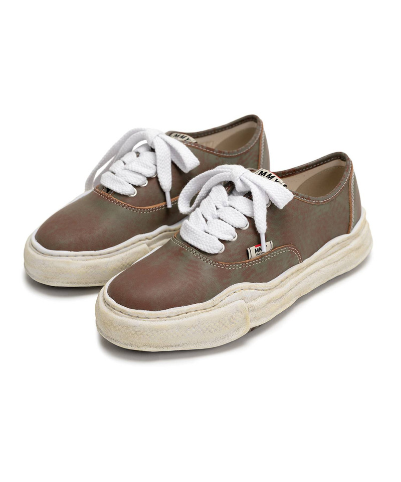 【EXCLUSIVE EDITION】"BAKER" OG Sole Shaved Leather Low-top Sneaker 17