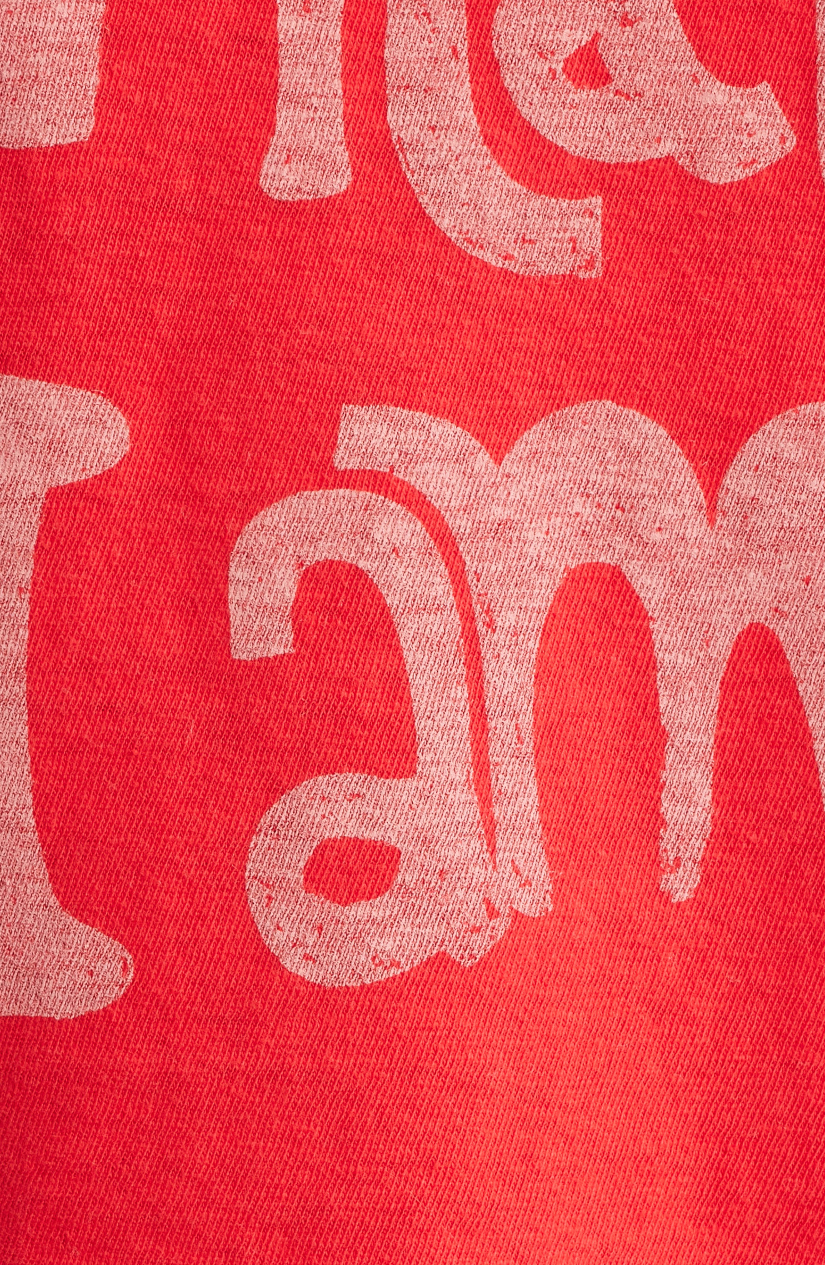 Re/Done I Am What I Am Graphic T-Shirt in Roja at Nordstrom - 6