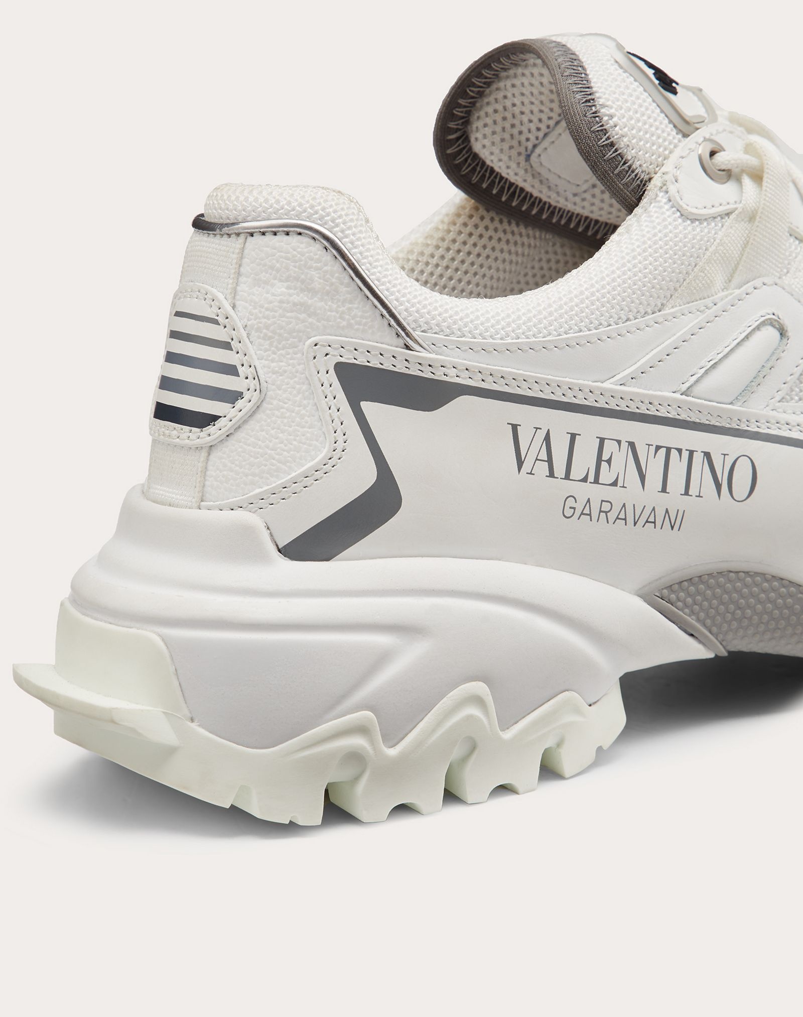 Valentino Garavani CLIMBERS Sneaker in fabric and calfskin leather - 5