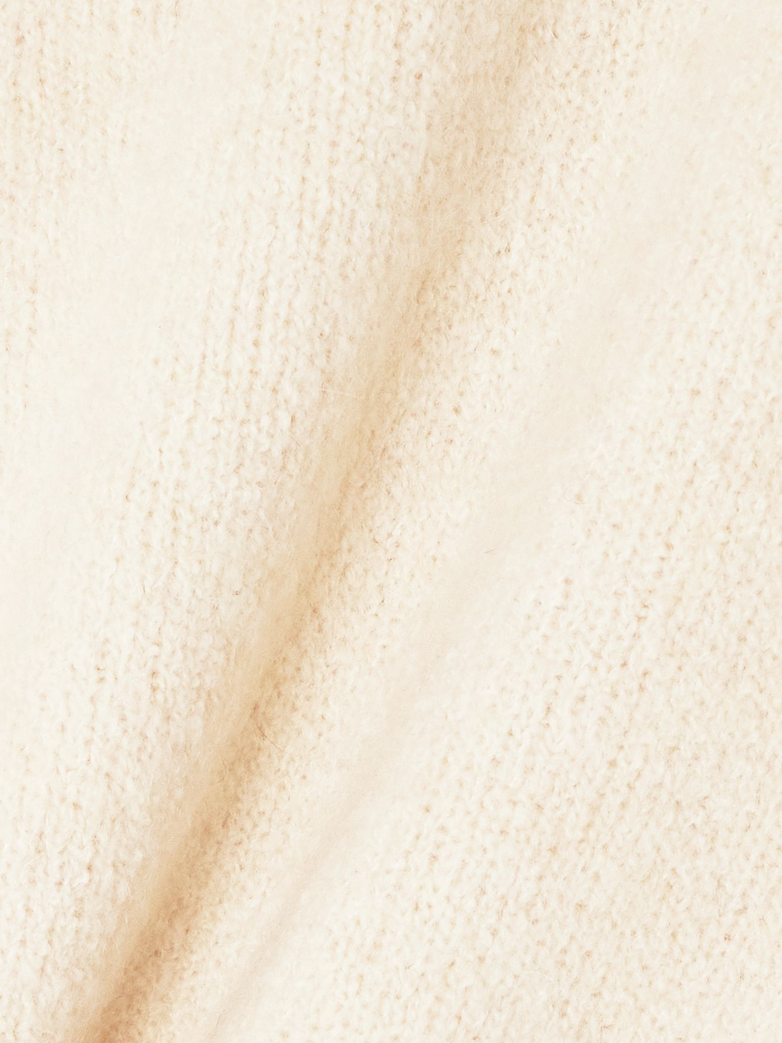 Sandra cashmere-blend turtleneck sweater Ecru - 4