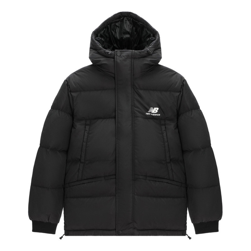 New Balance Warm Winter Down Jacket 'Black' AMJ23344-BK - 1
