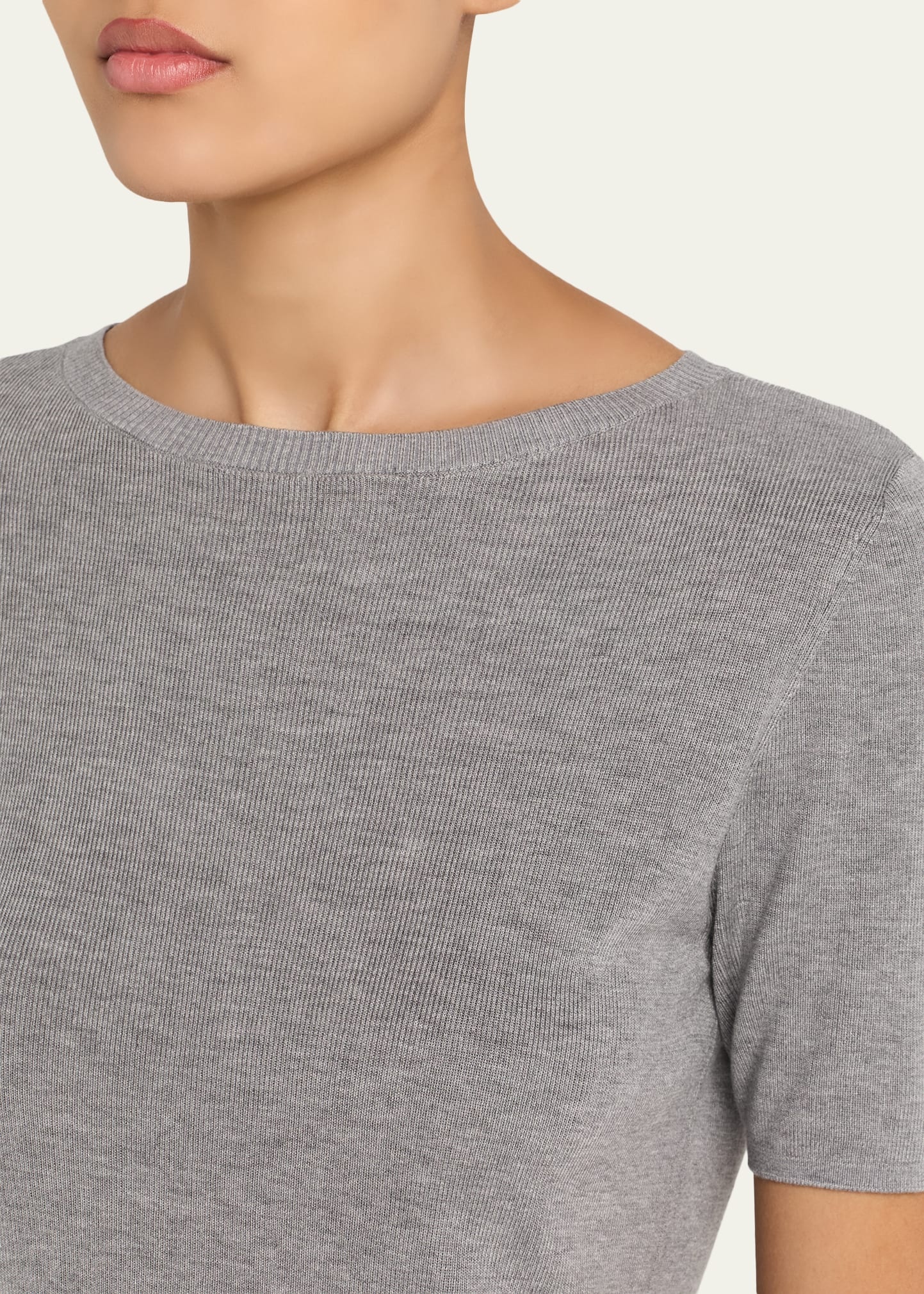 Edmee Ribbed Tee - 5