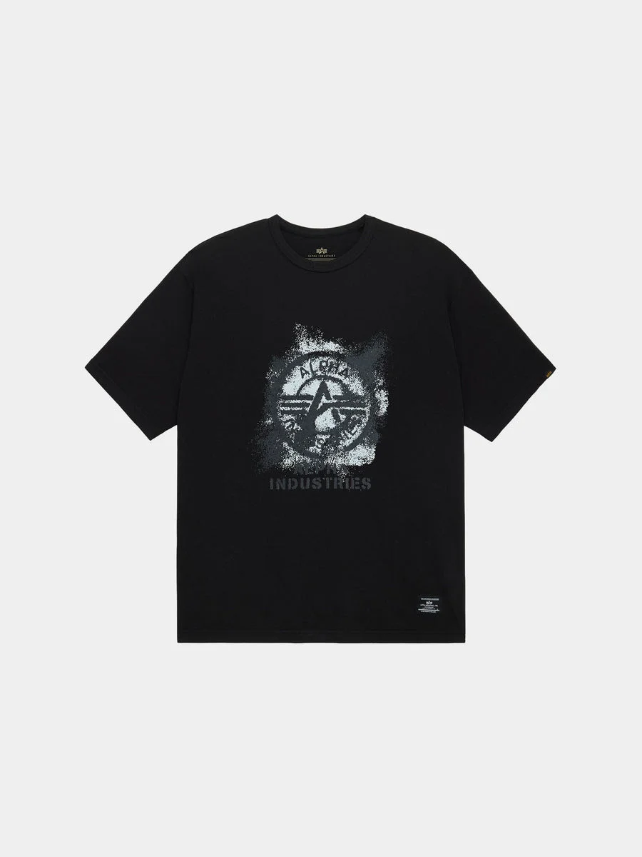 RELAXED FADED PRINT TEE - 1