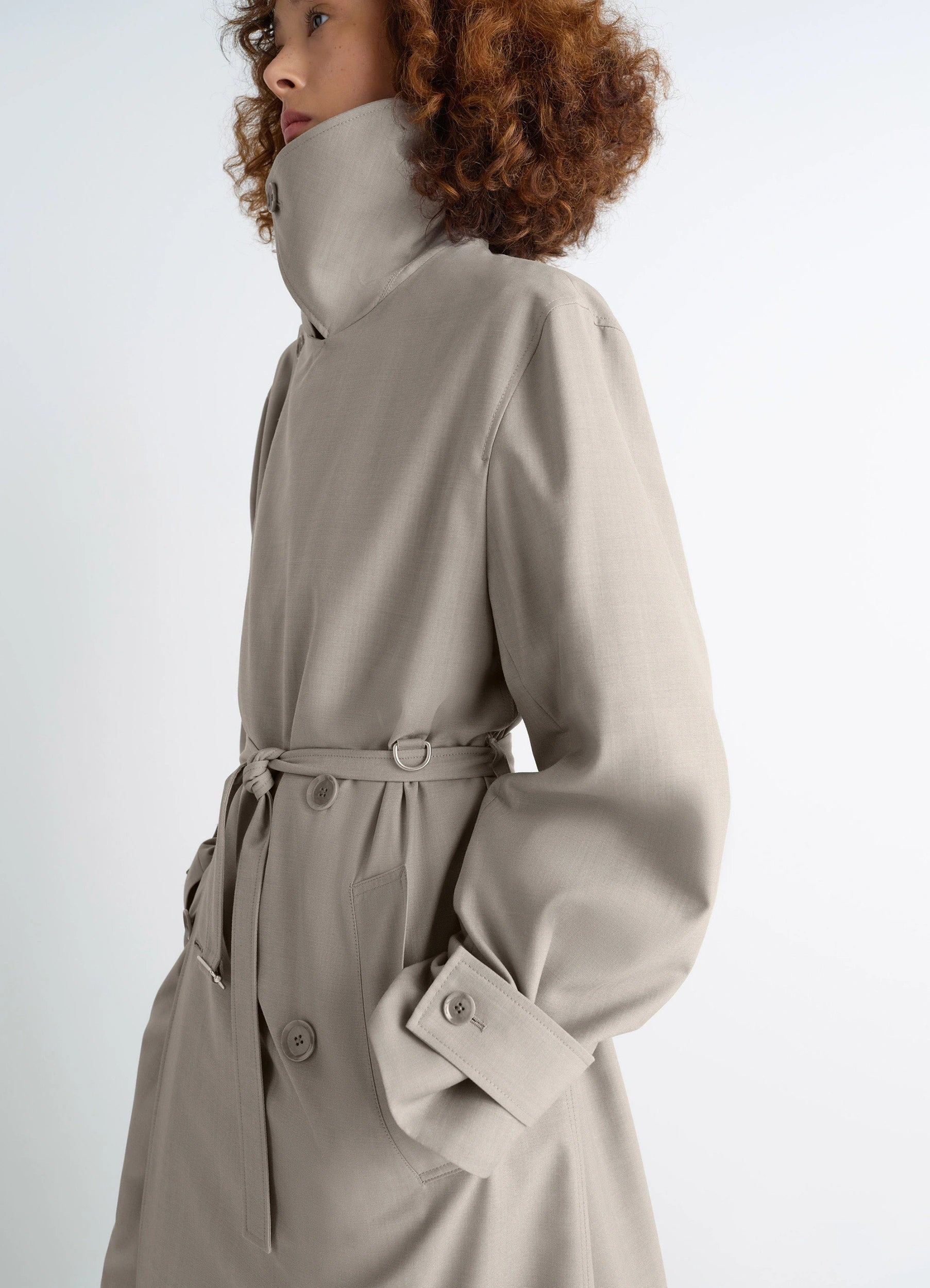 TRENCH COAT WITH DETACHABLE LINING - 4