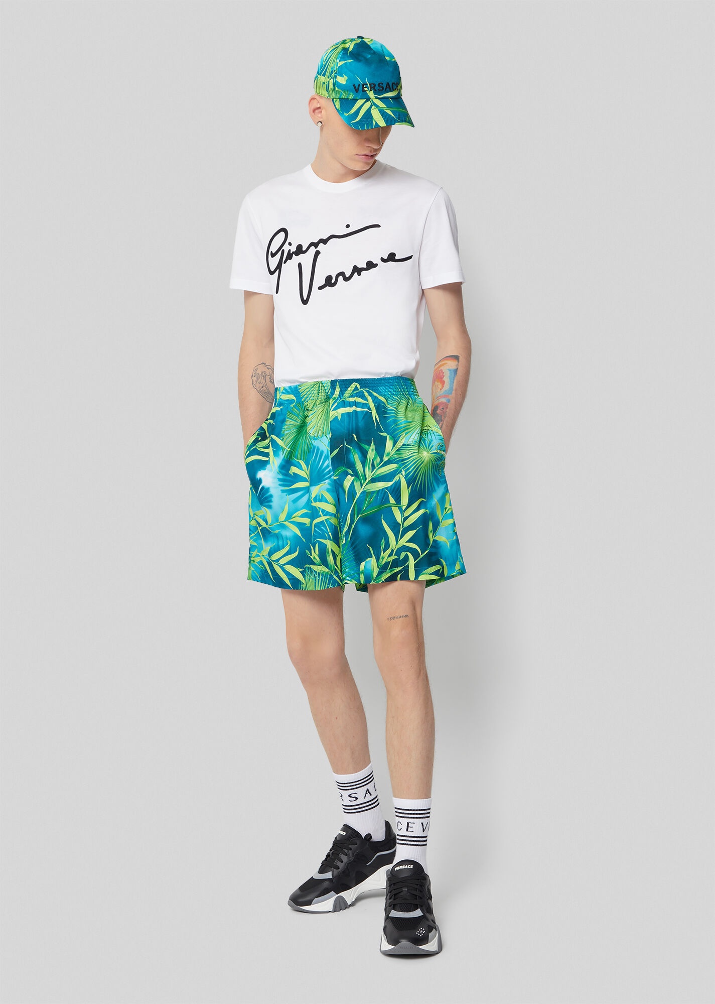 Jungle Print Shorts - 4