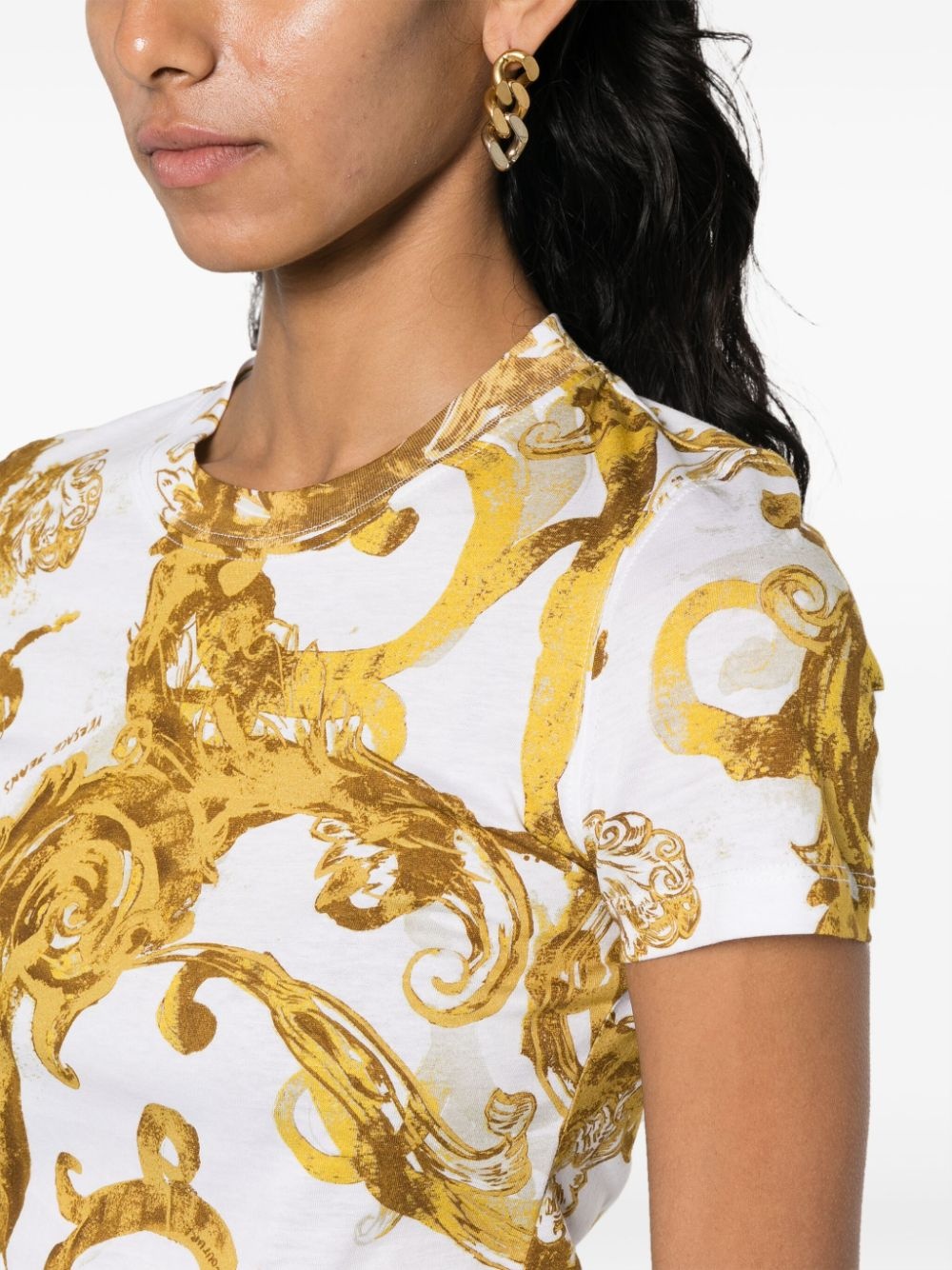 Couture cotton T-shirt - 5