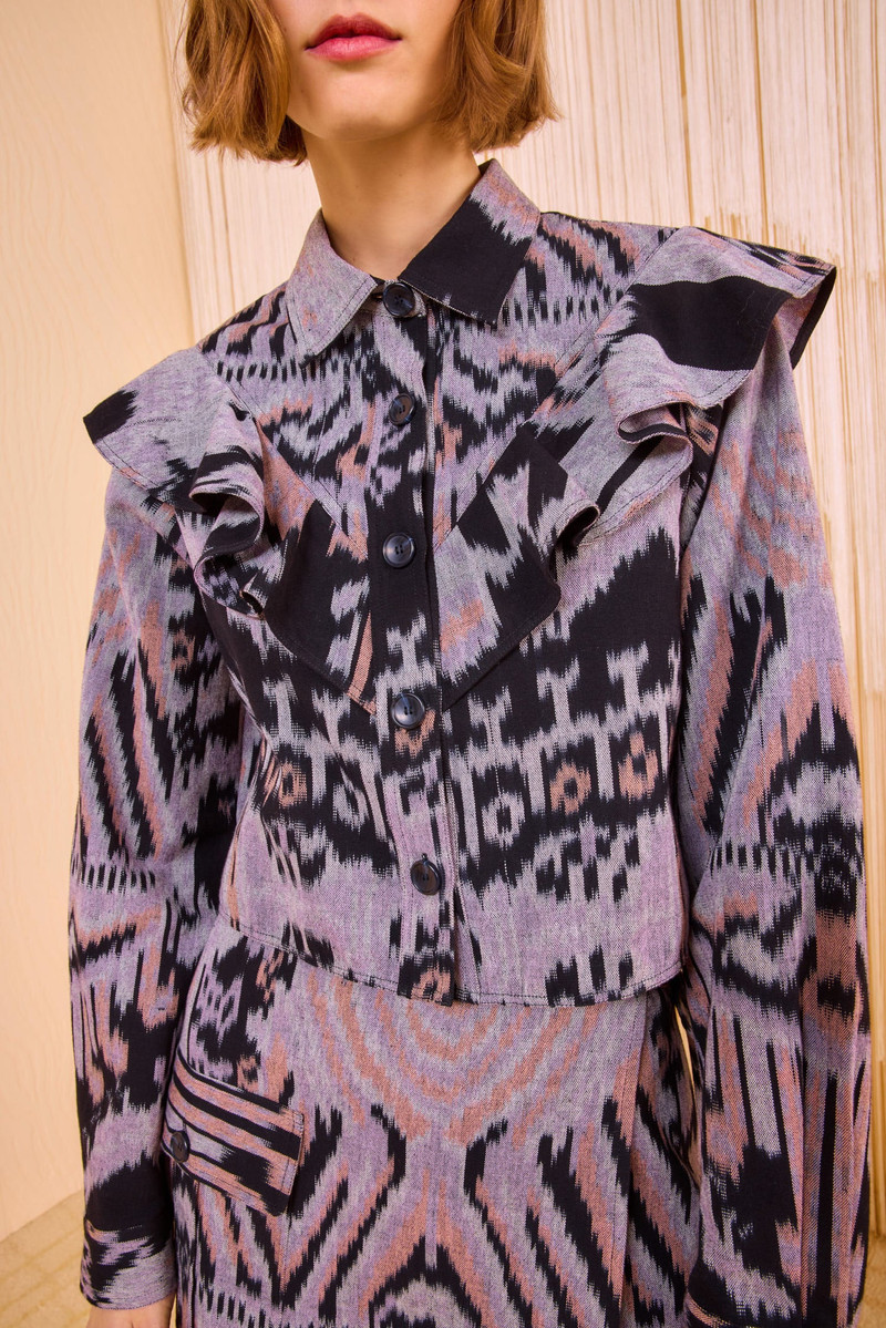 ULLA JOHNSON Mathilde Long Sleeve Blouse outlook