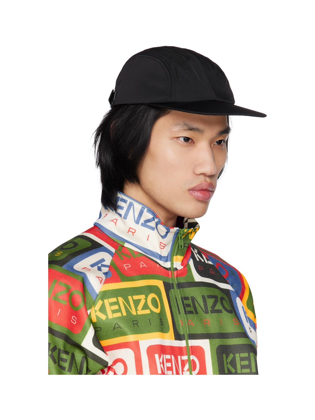 Black Kenzo Paris Jungle Cap - 2